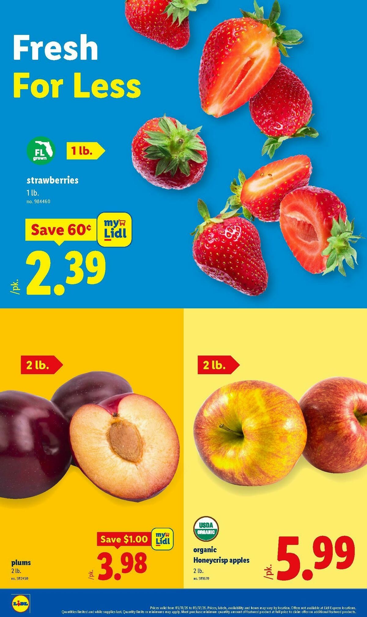 LIDL Weekly Ad from March 11