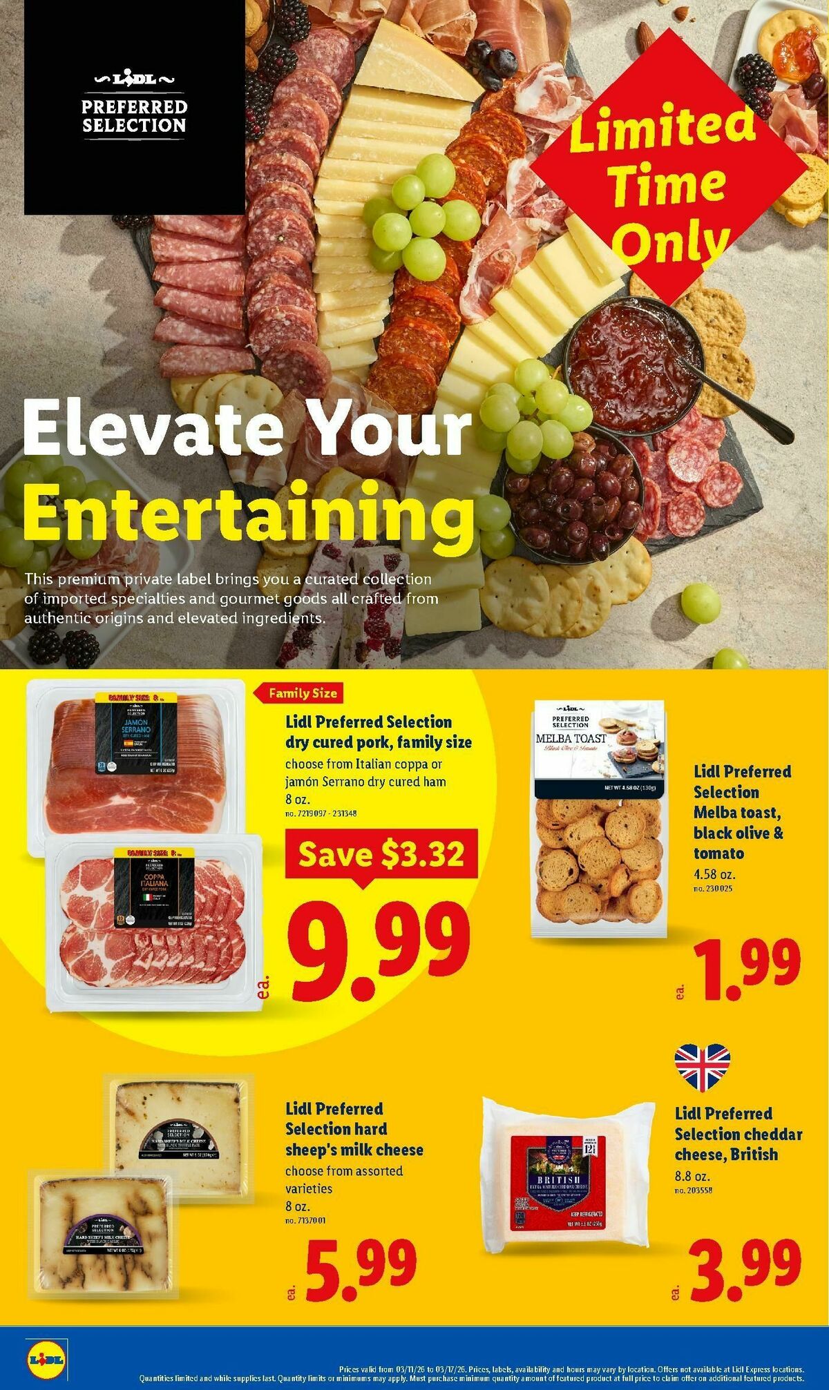LIDL Weekly Ad from March 11
