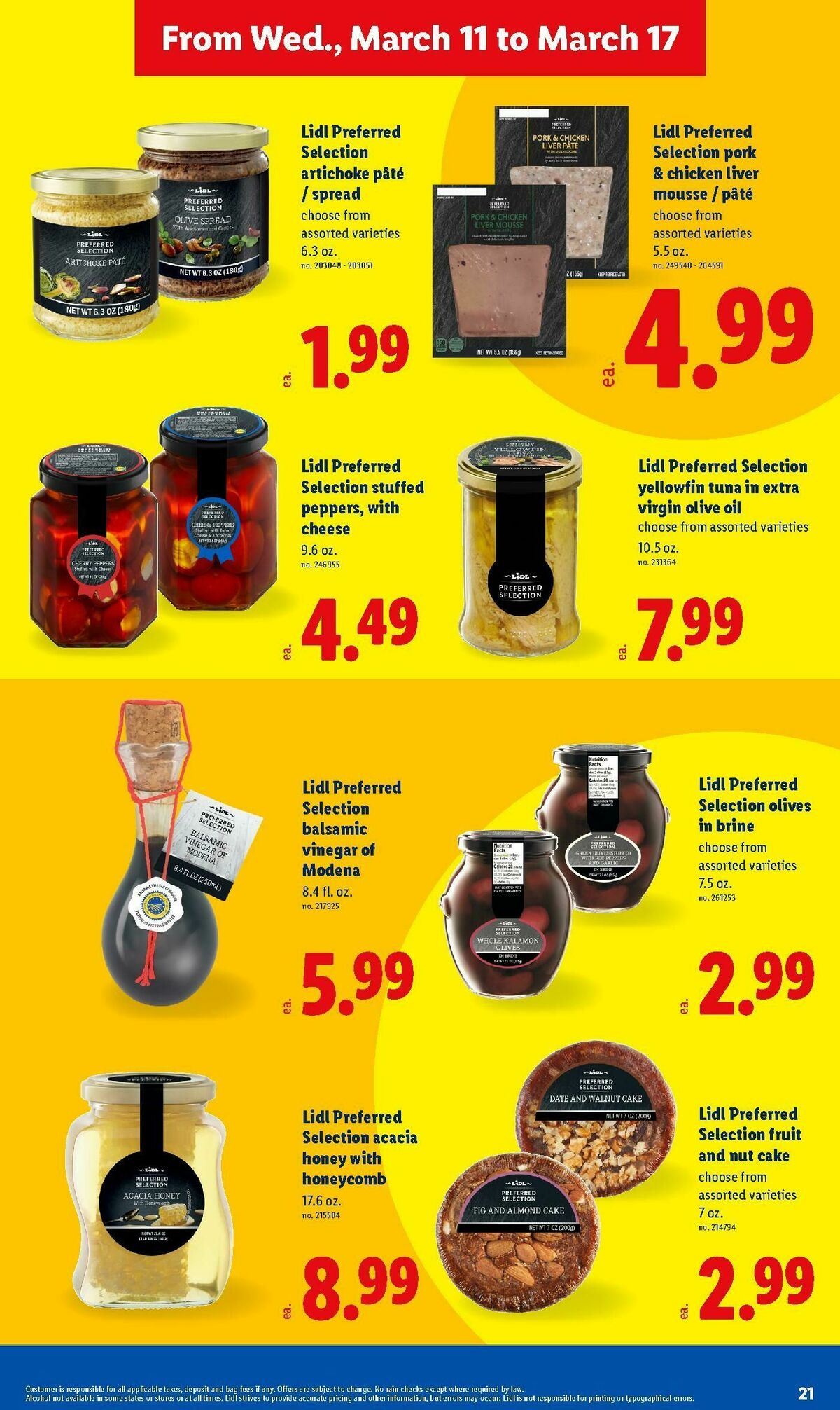 LIDL Weekly Ad from March 11