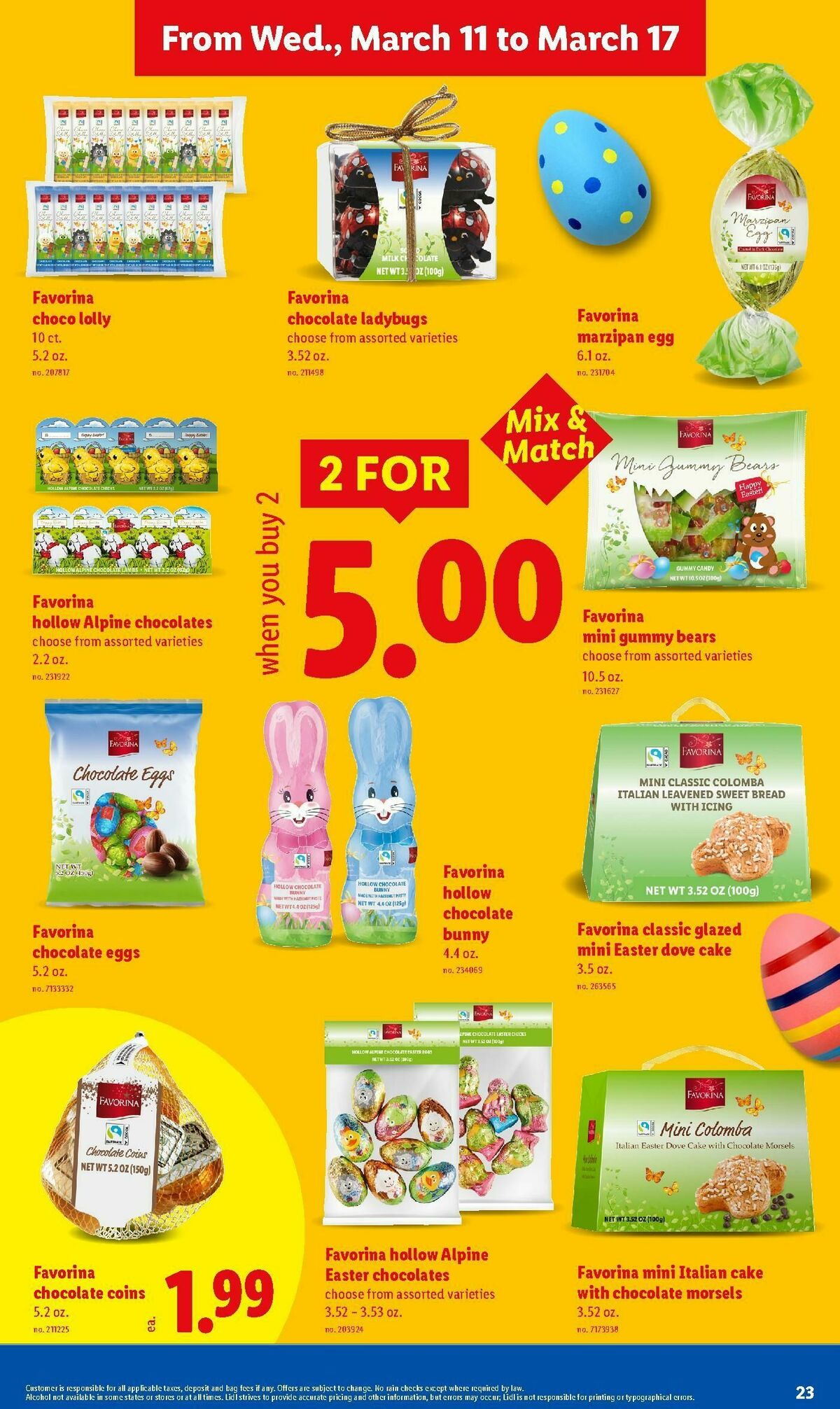LIDL Weekly Ad from March 11