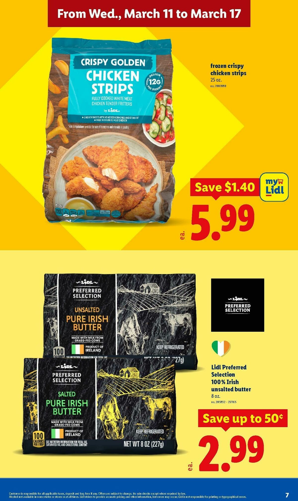 LIDL Weekly Ad from March 11