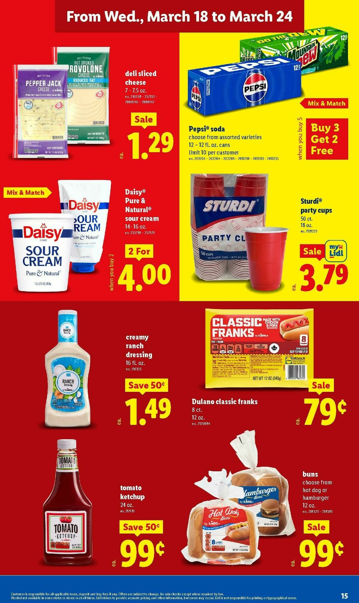 LIDL Weekly Ad from March 18