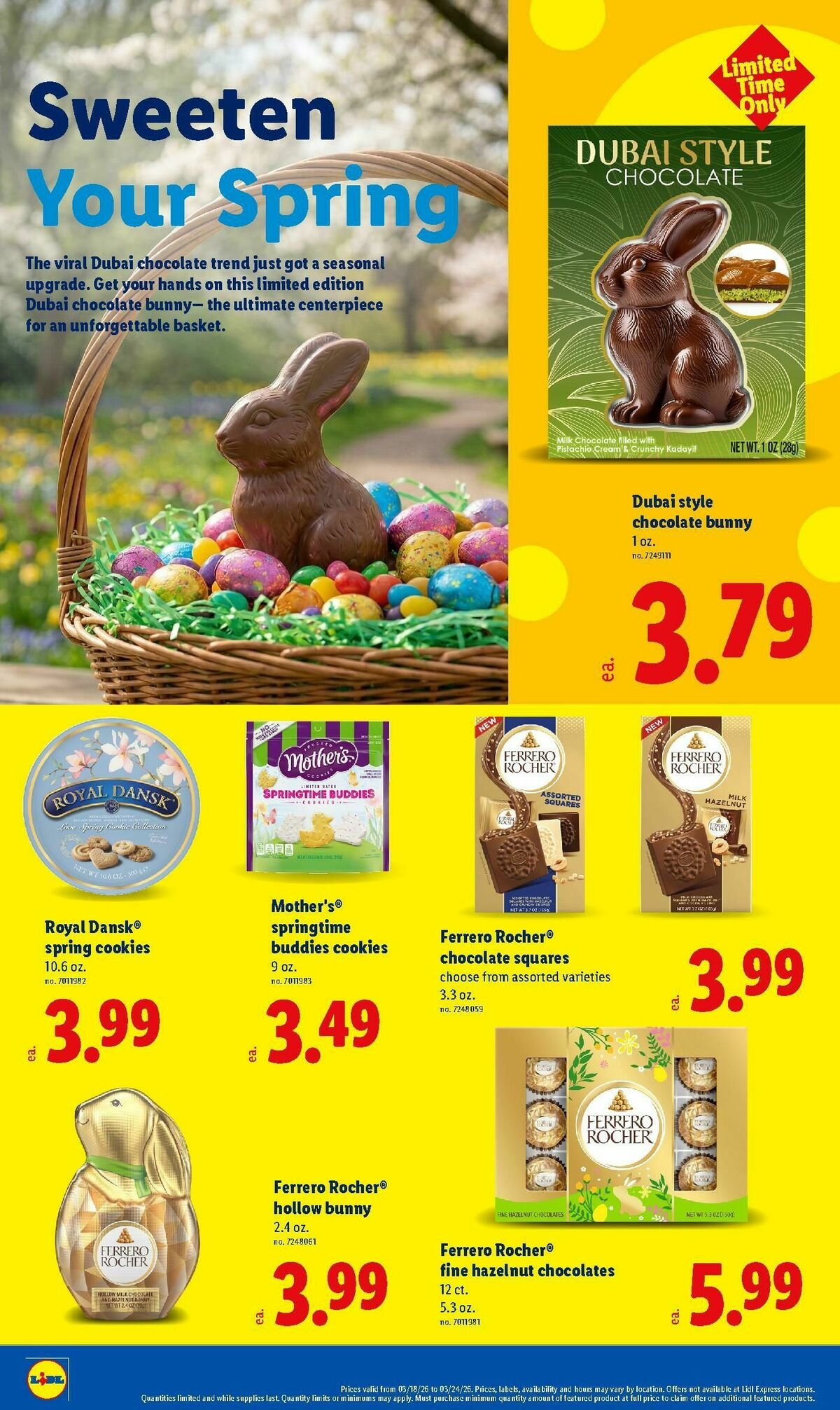 LIDL Weekly Ad from March 18
