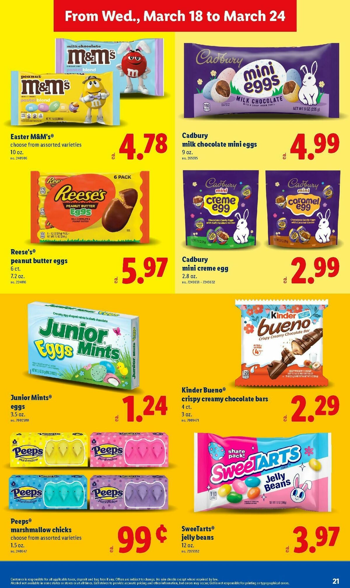 LIDL Weekly Ad from March 18