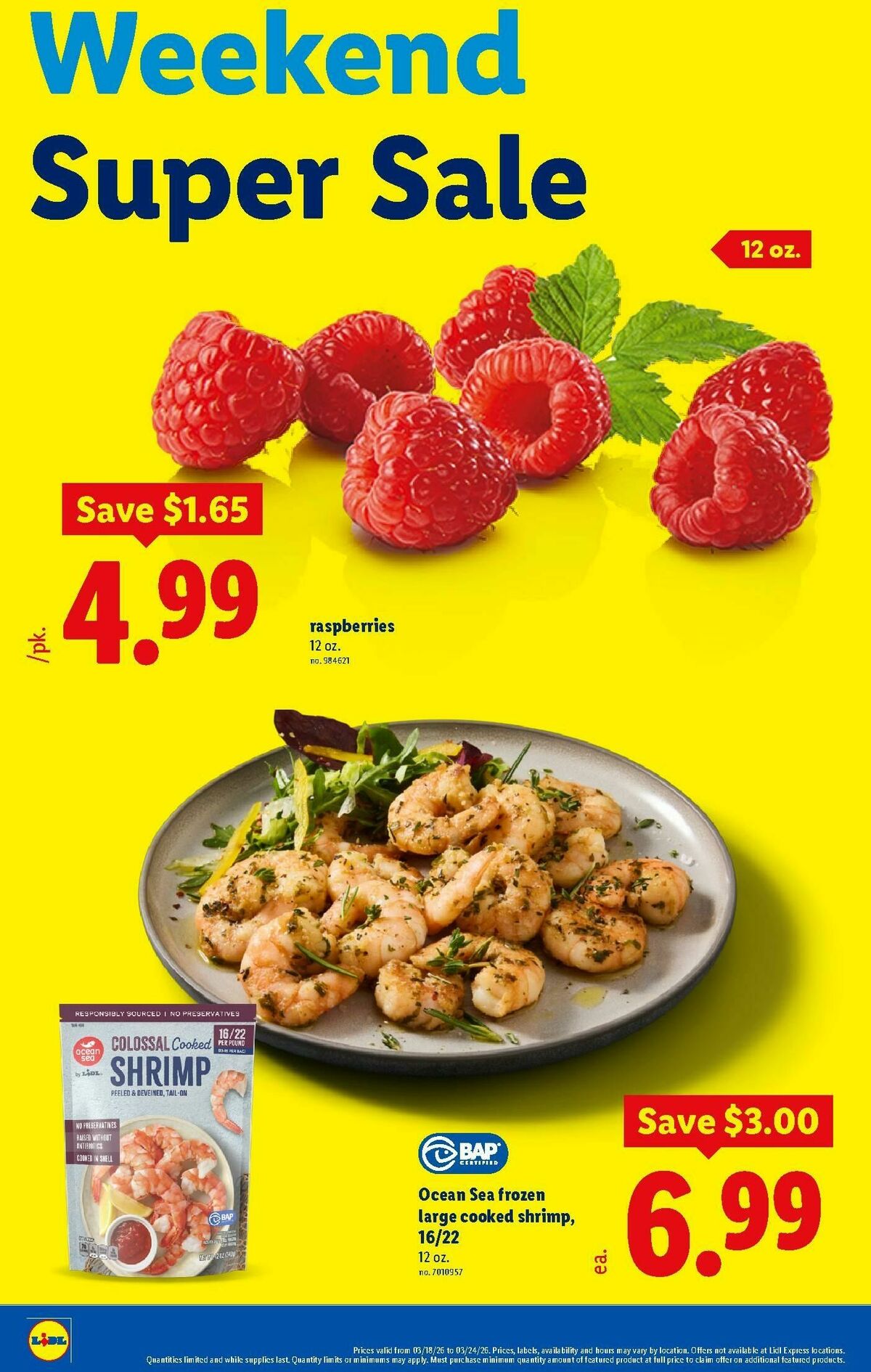 LIDL Weekly Ad from March 18