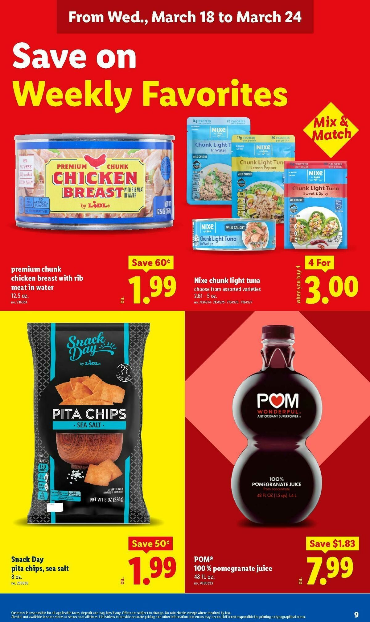 LIDL Weekly Ad from March 18