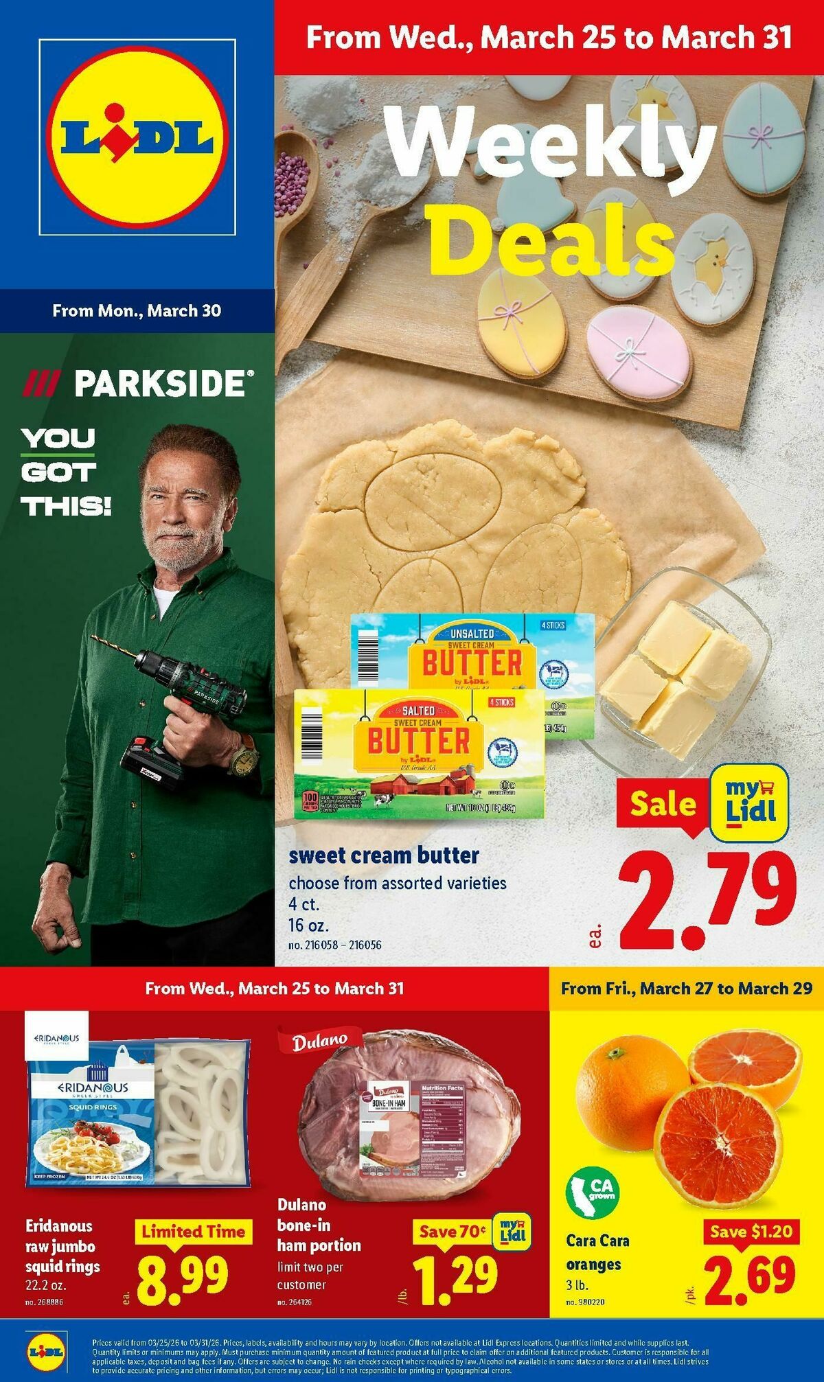 LIDL Weekly Ad from March 25