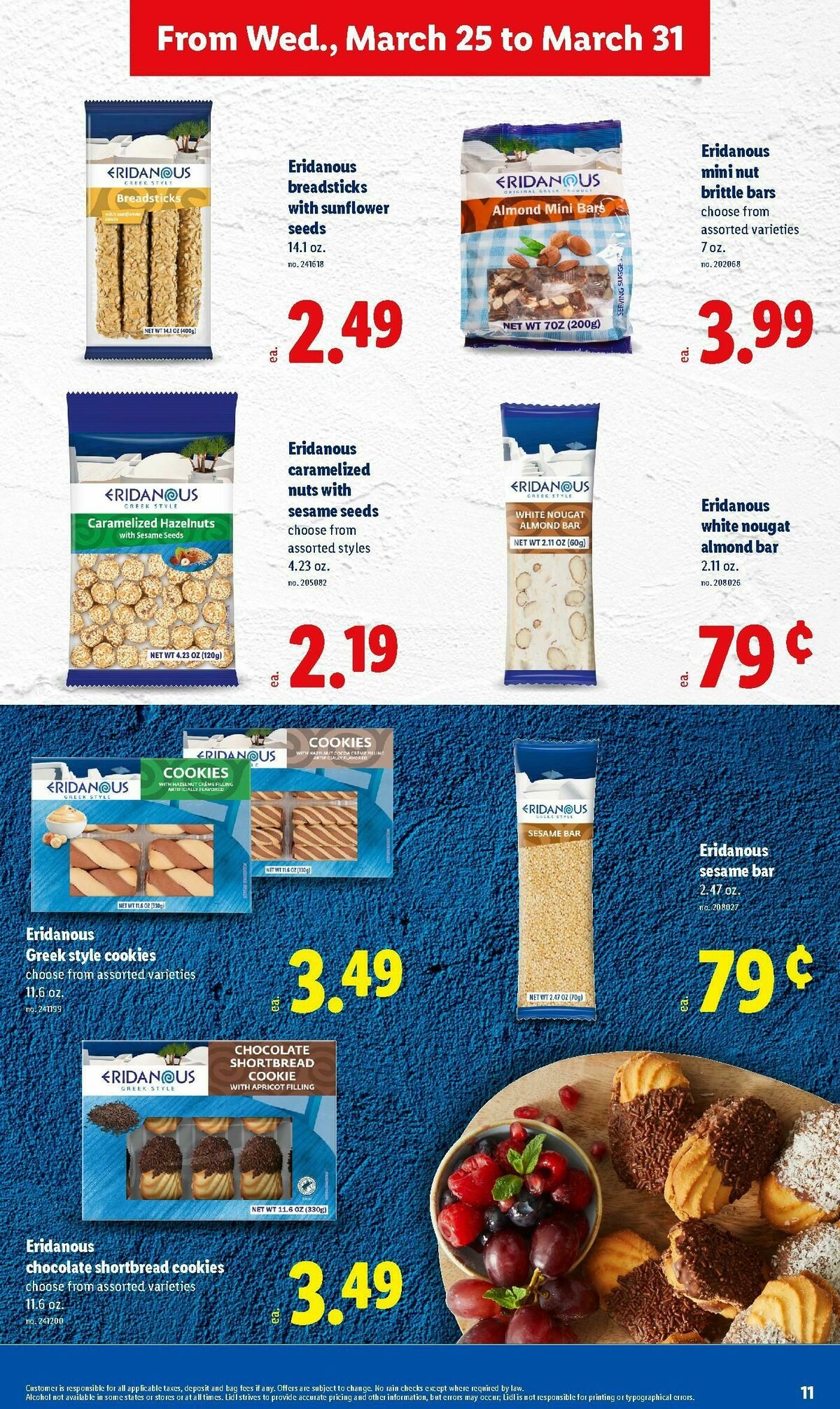 LIDL Weekly Ad from March 25