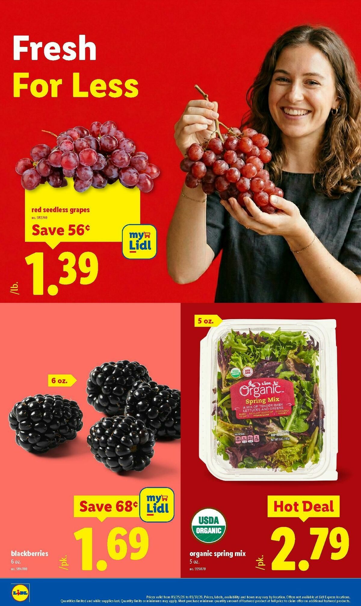 LIDL Weekly Ad from March 25