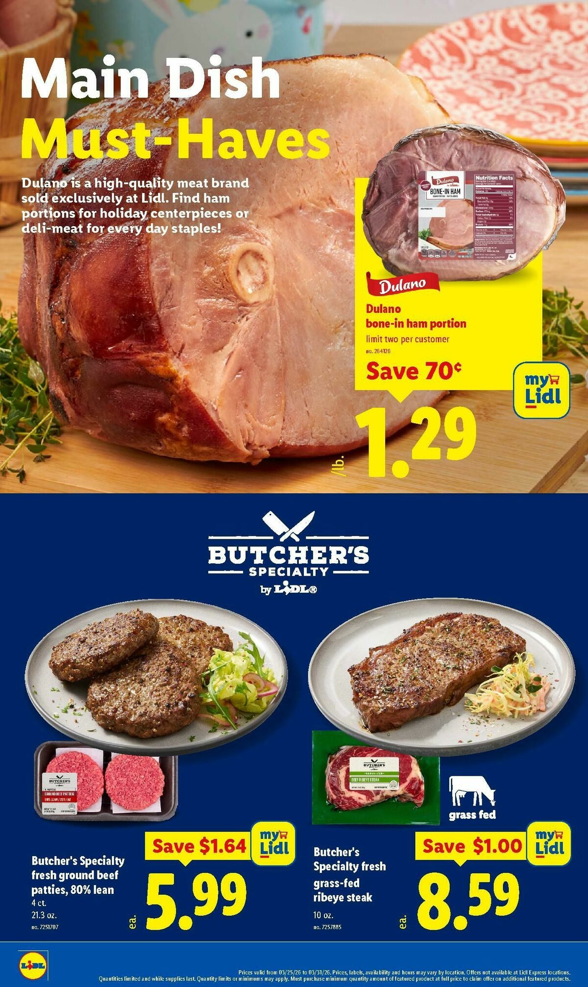 LIDL Weekly Ad from March 25