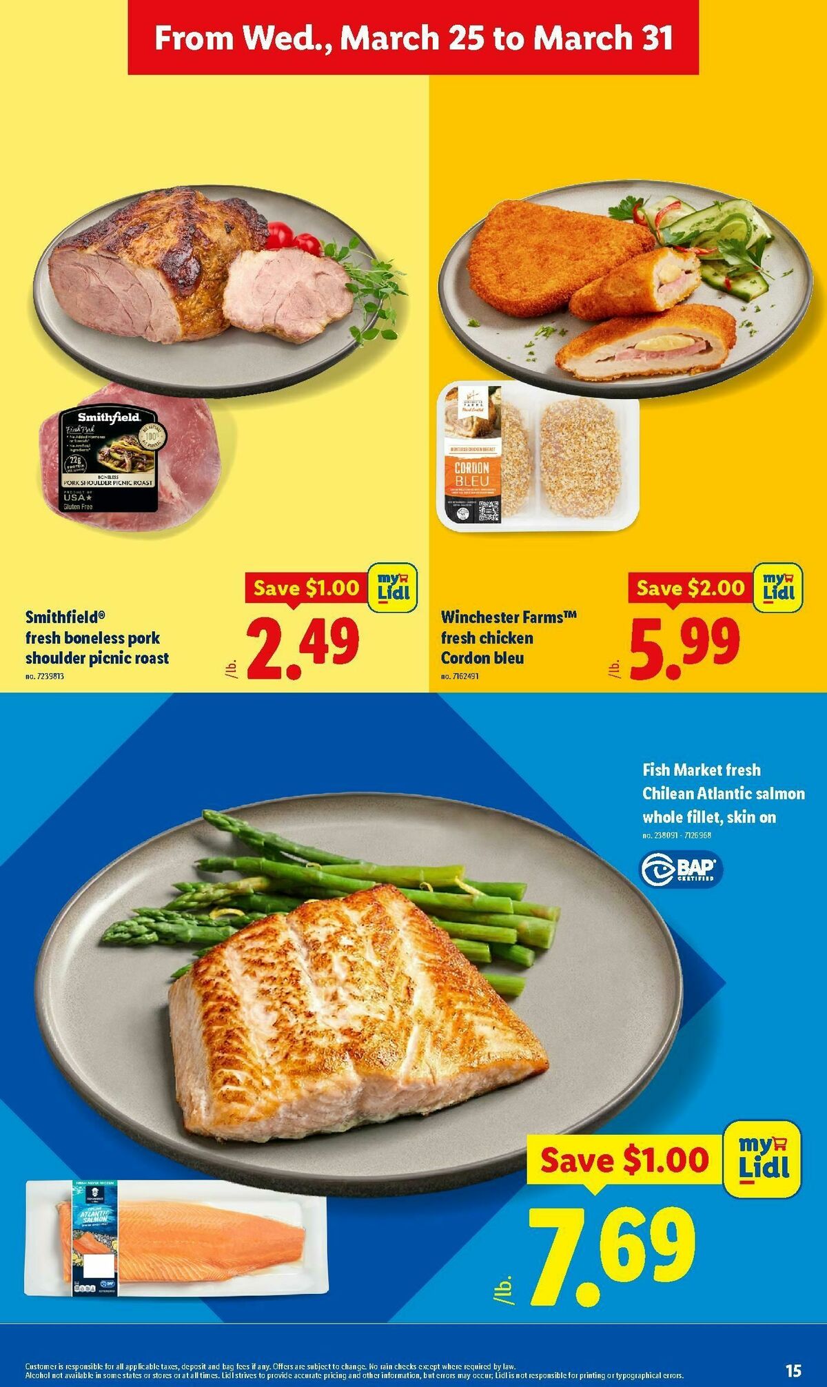 LIDL Weekly Ad from March 25