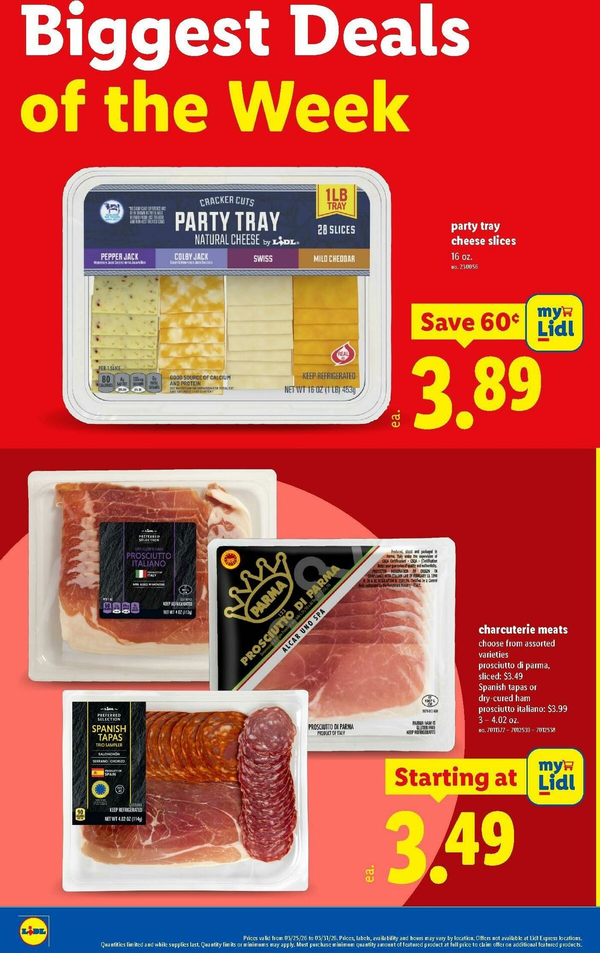 LIDL Weekly Ad from March 25