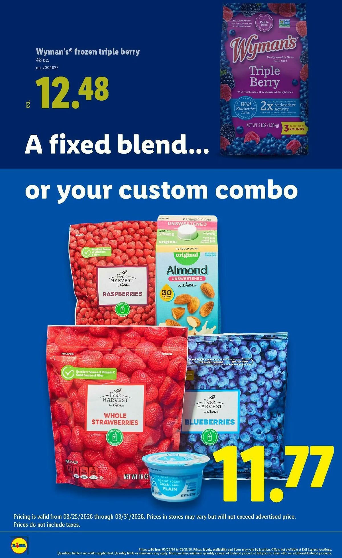 LIDL Weekly Ad from March 25