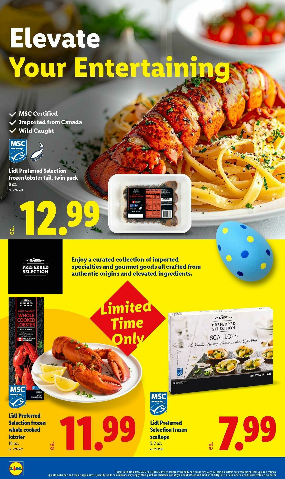 LIDL Weekly Ad from March 25