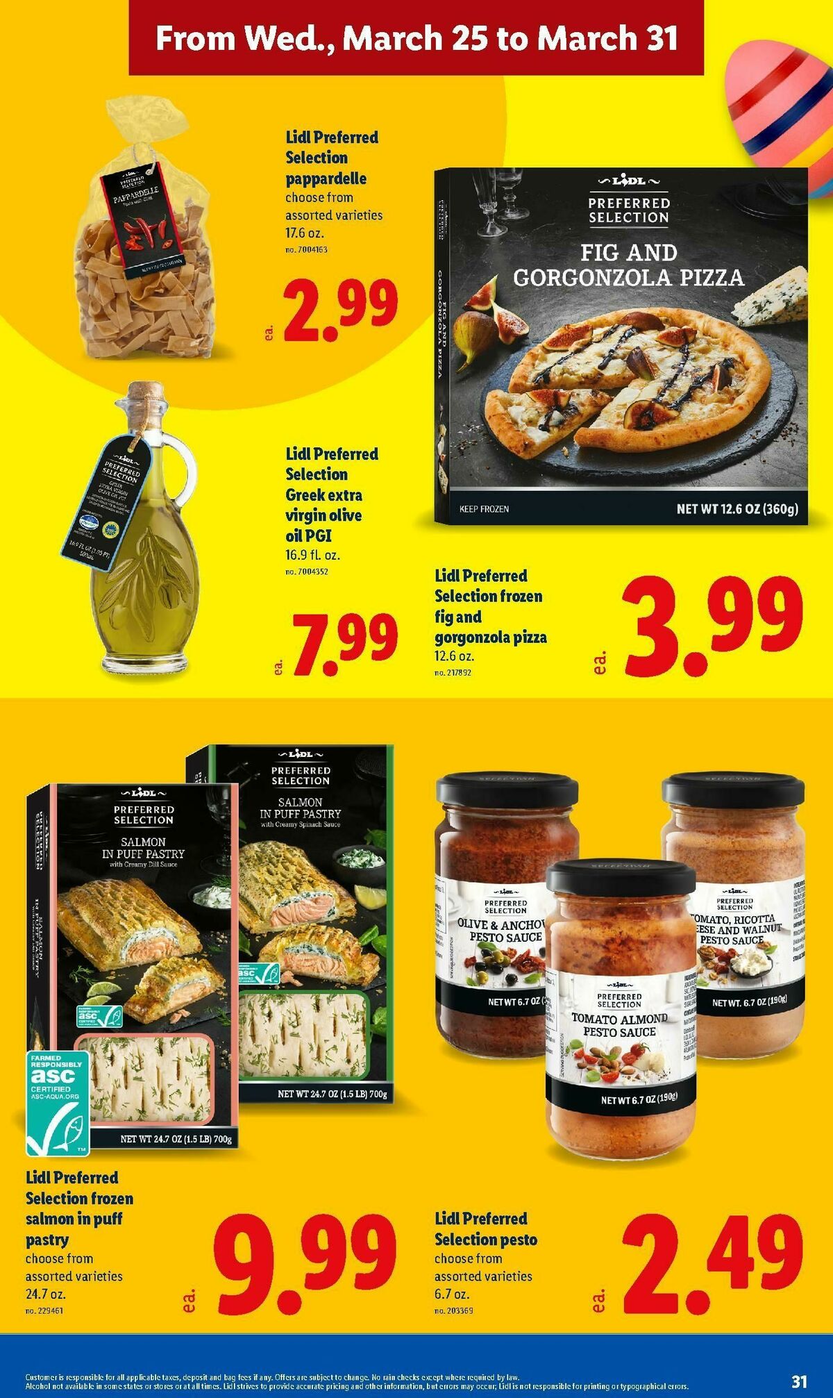 LIDL Weekly Ad from March 25