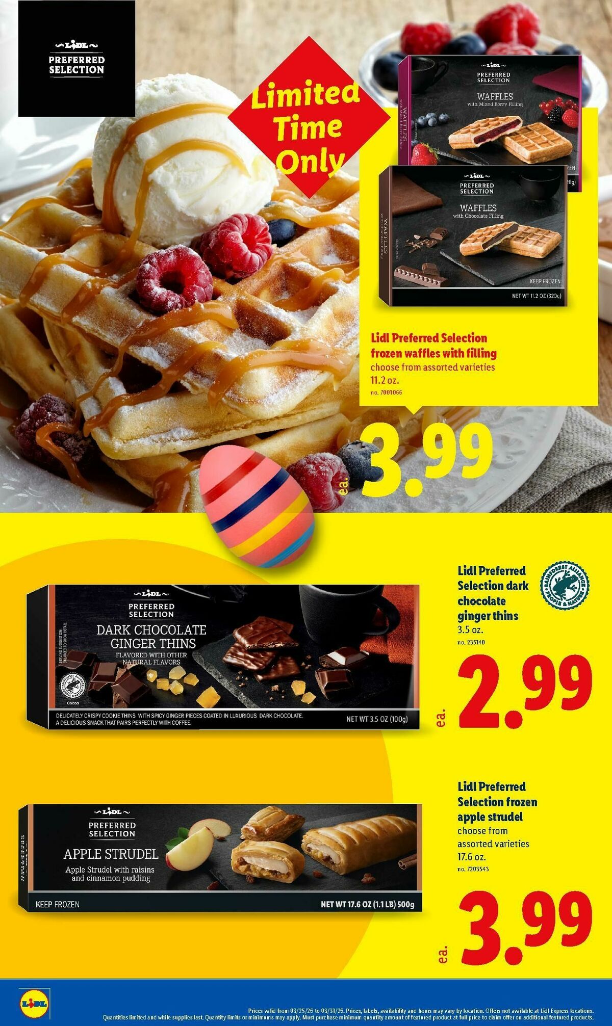 LIDL Weekly Ad from March 25