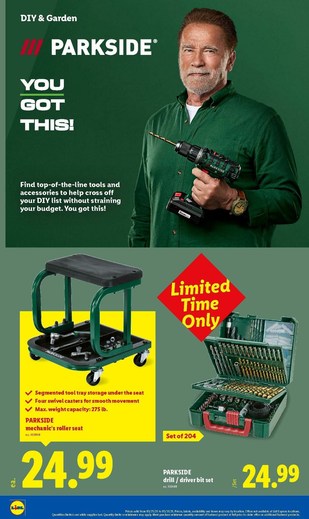 LIDL Weekly Ad from March 25