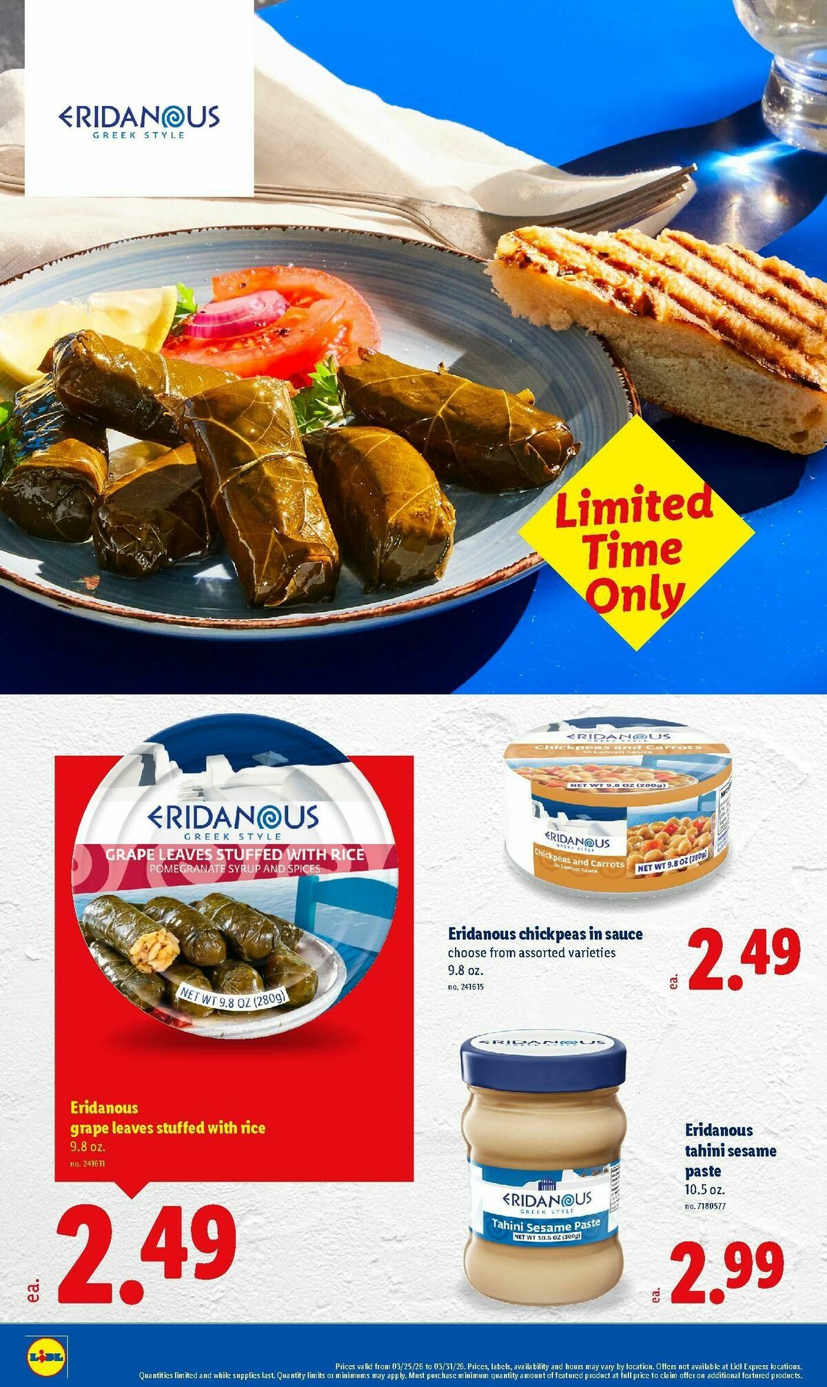 LIDL Weekly Ad from March 25