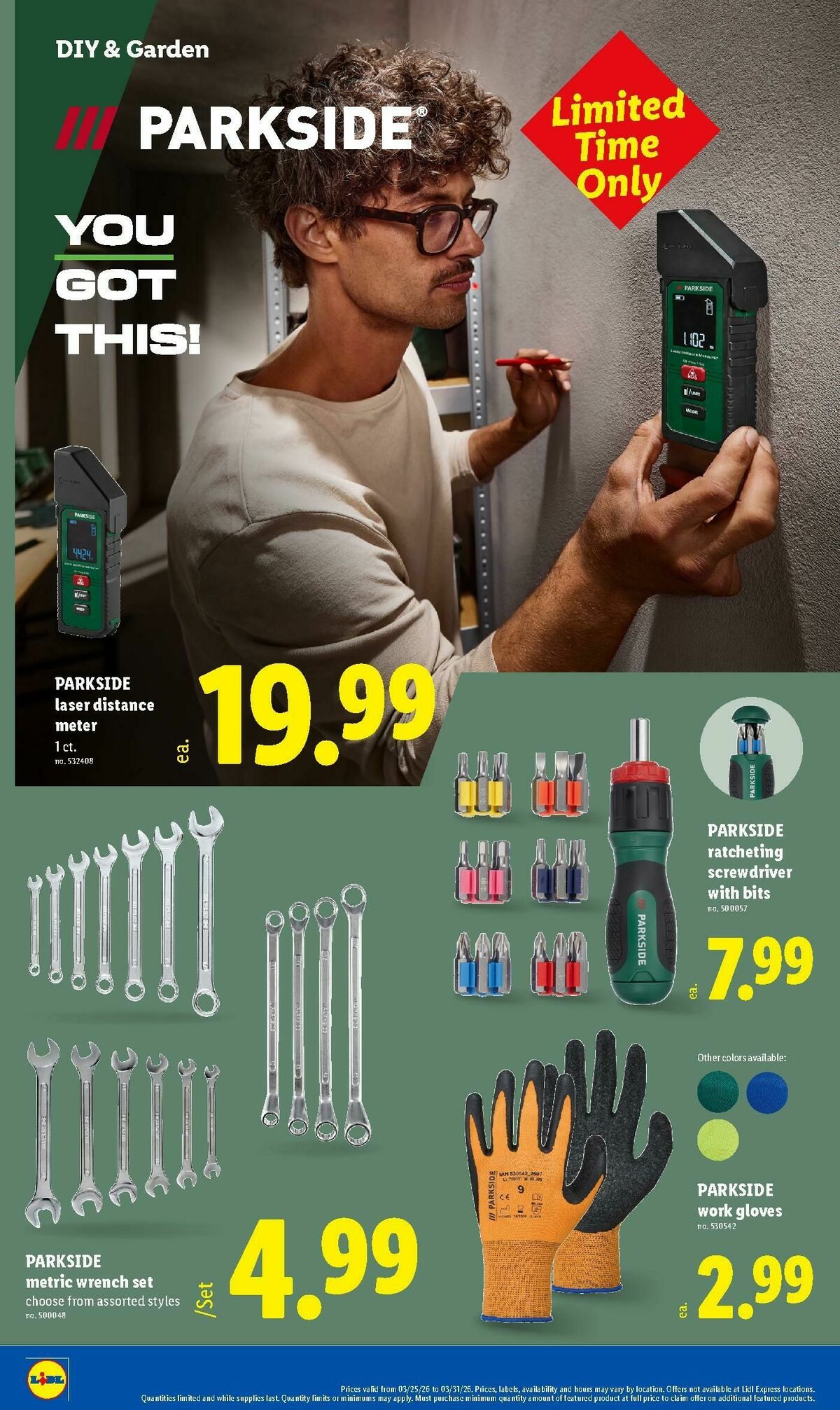 LIDL Weekly Ad from March 25