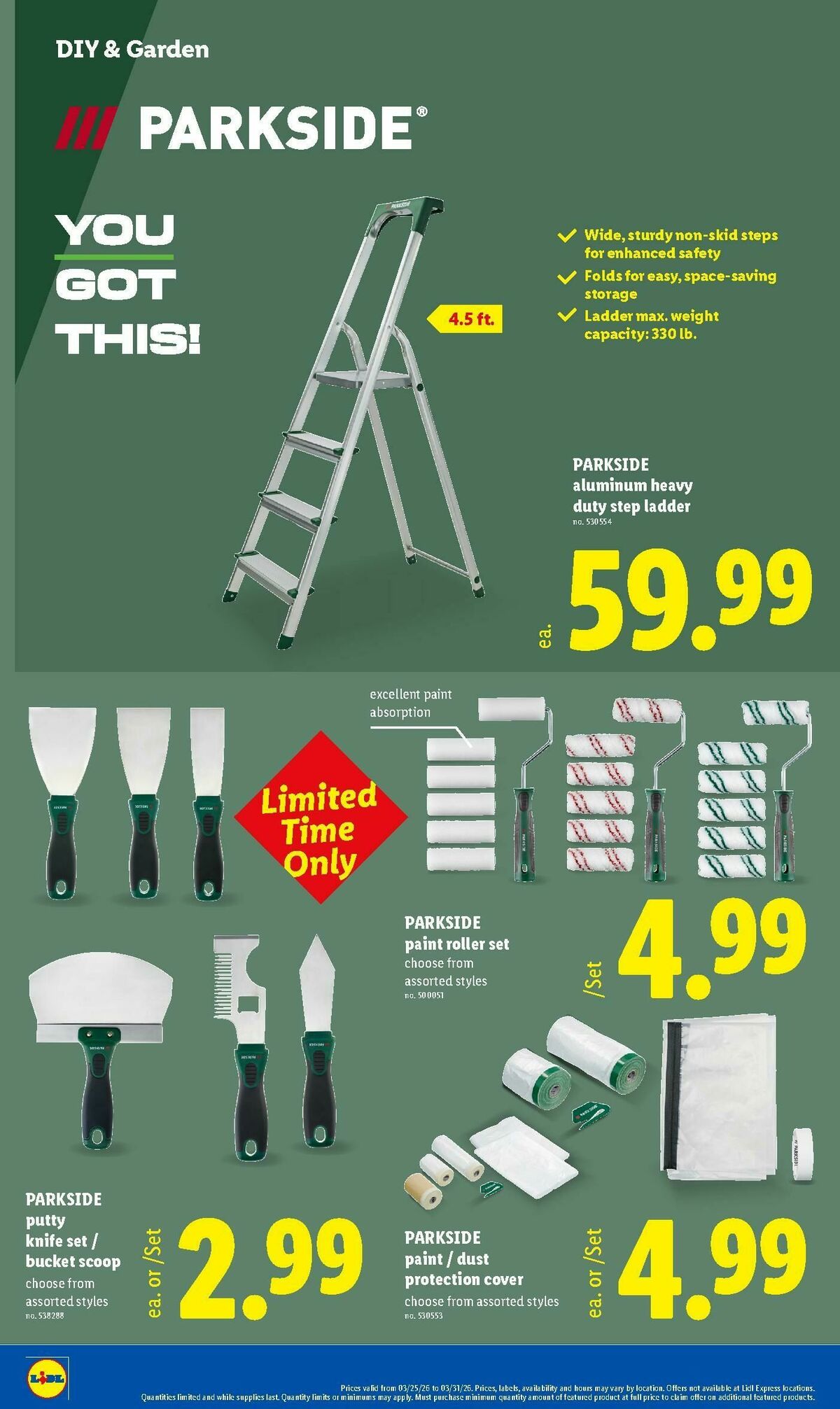 LIDL Weekly Ad from March 25