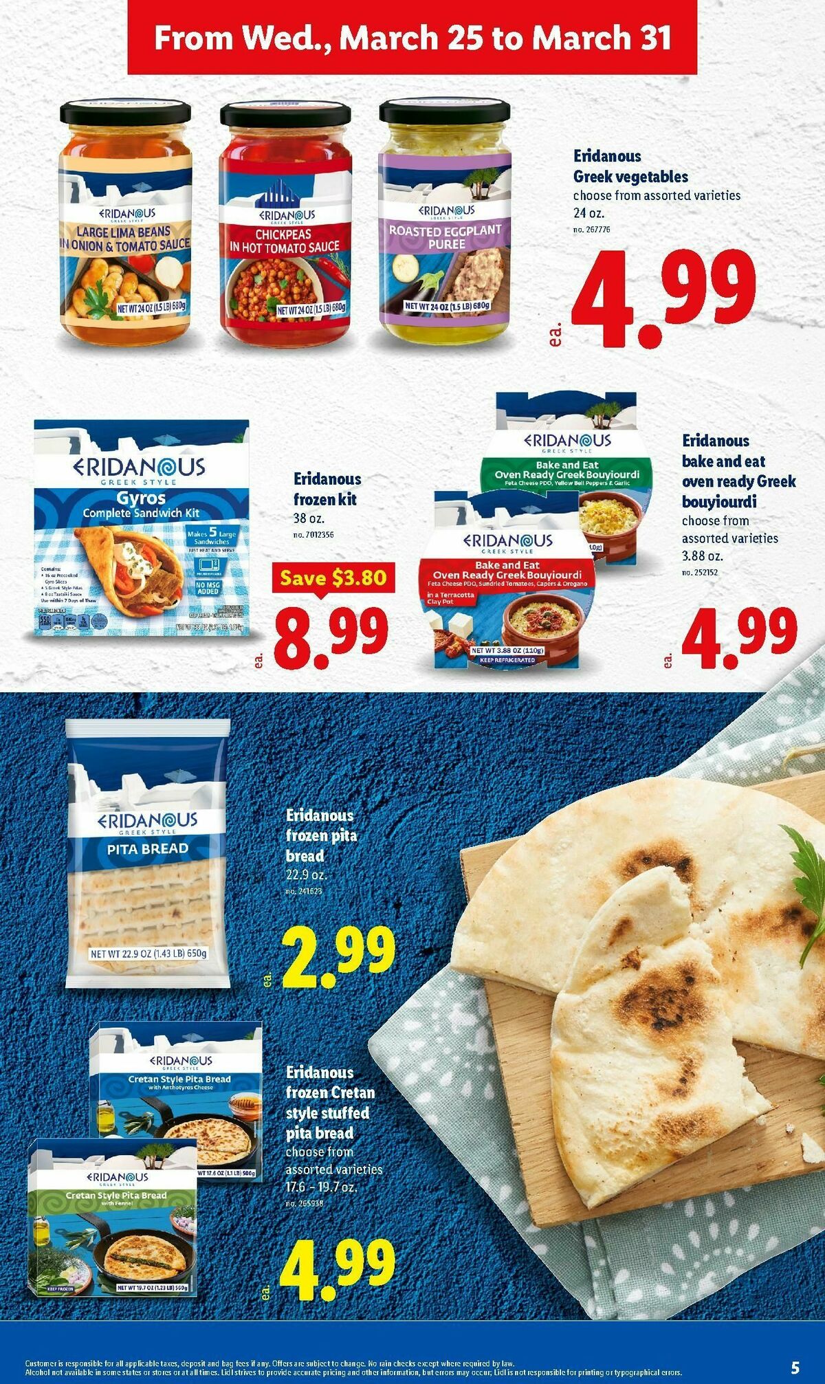 LIDL Weekly Ad from March 25