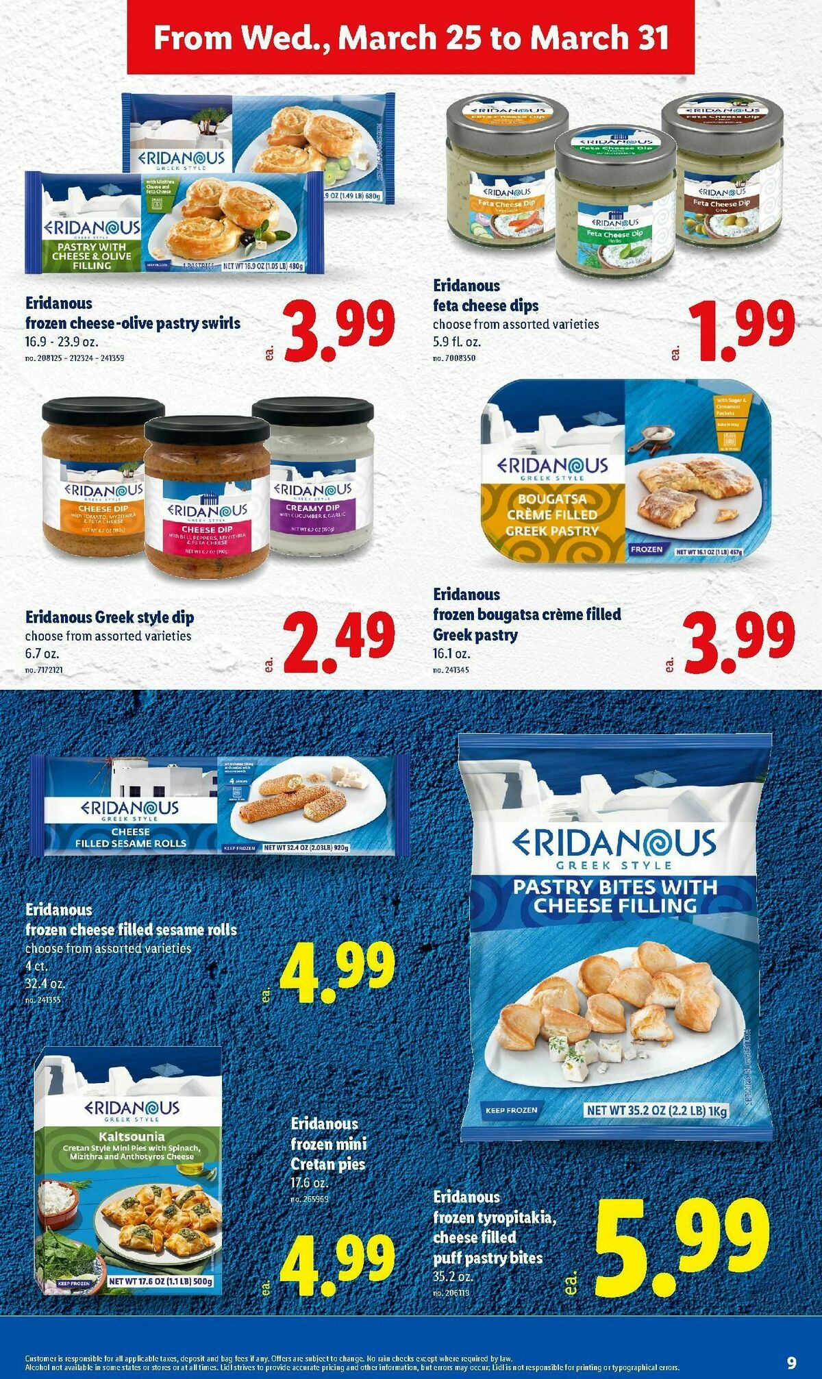 LIDL Weekly Ad from March 25