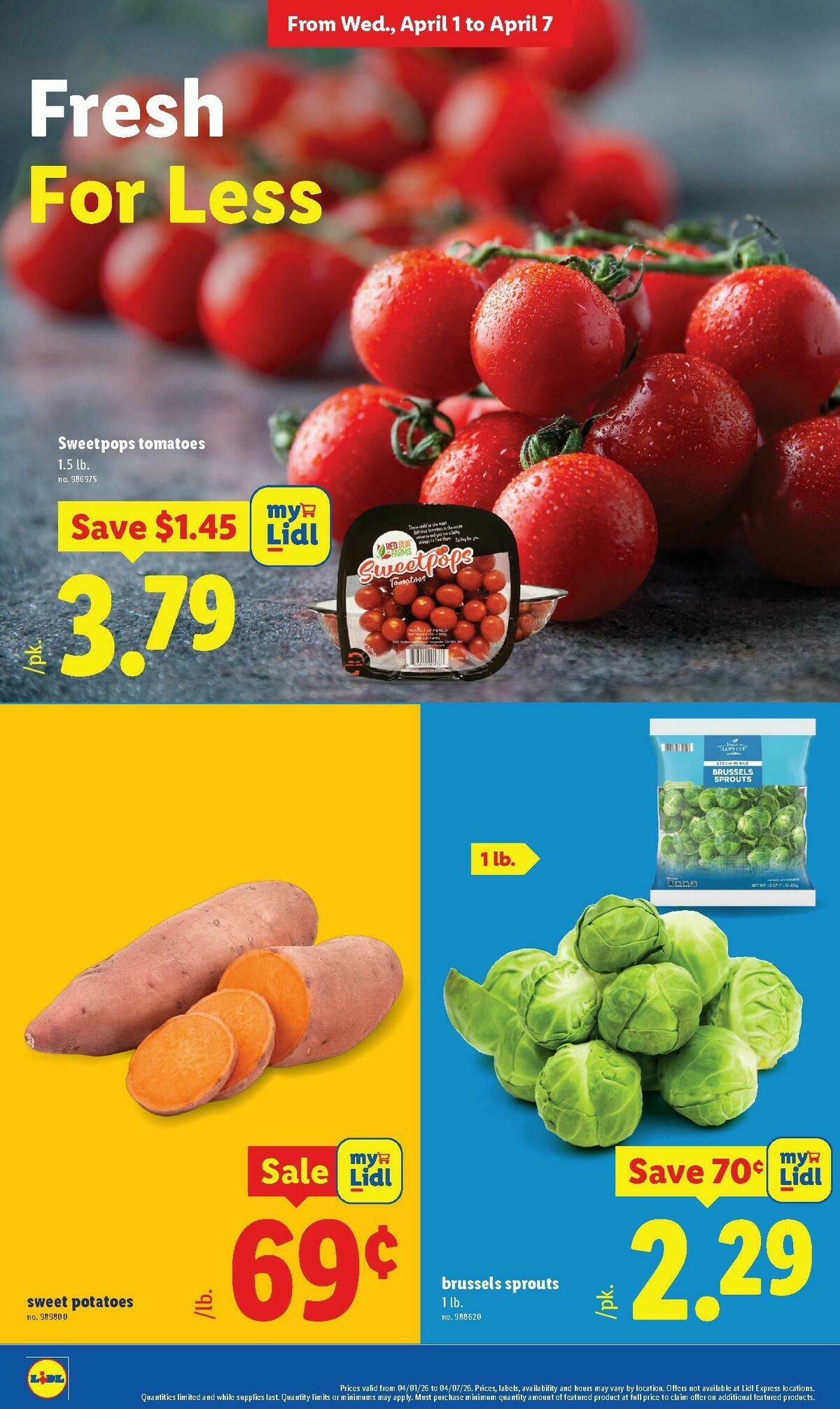 LIDL Weekly Ad from April 1
