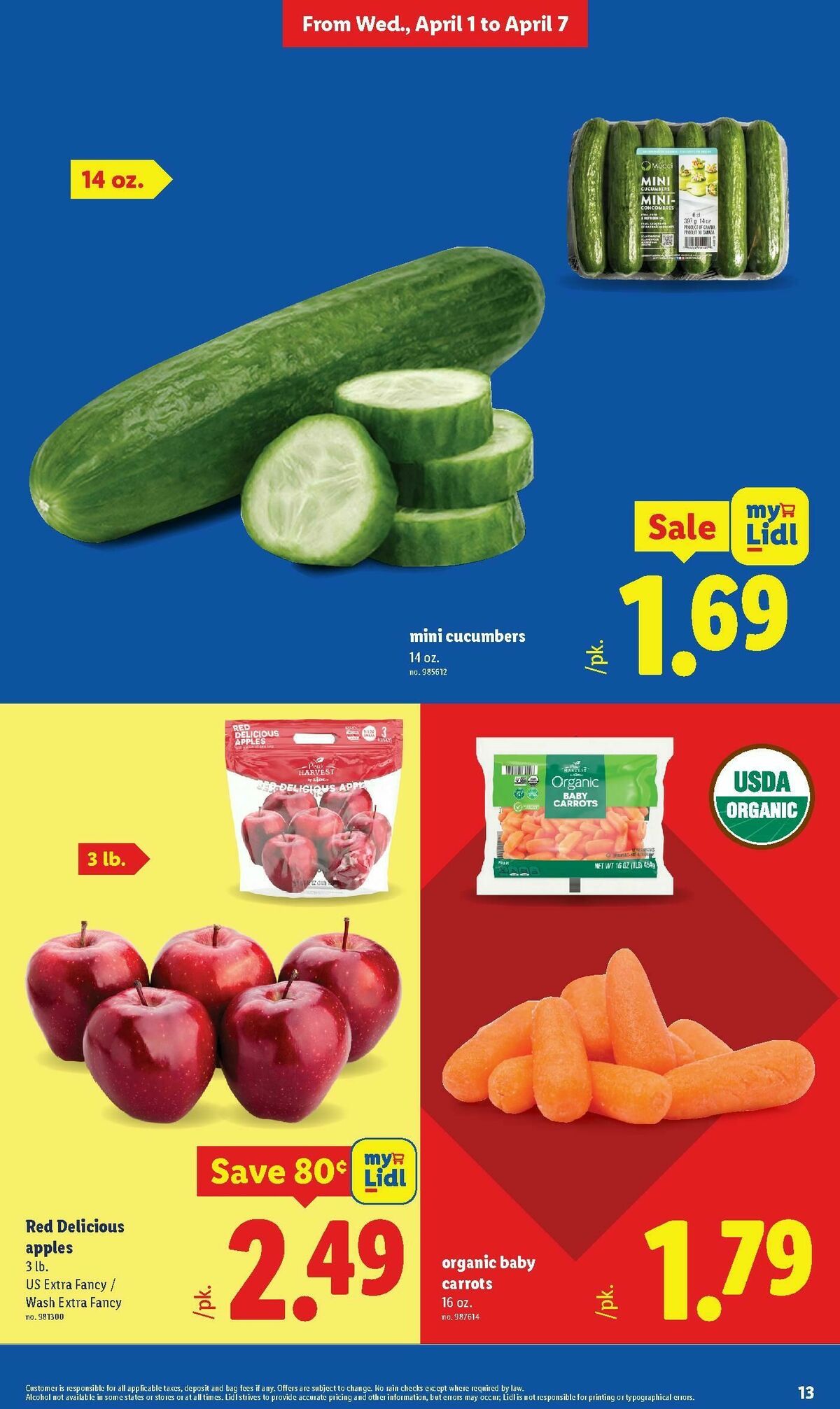 LIDL Weekly Ad from April 1