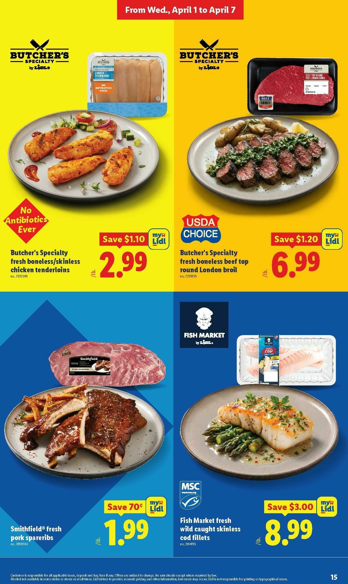 LIDL Weekly Ad from April 1
