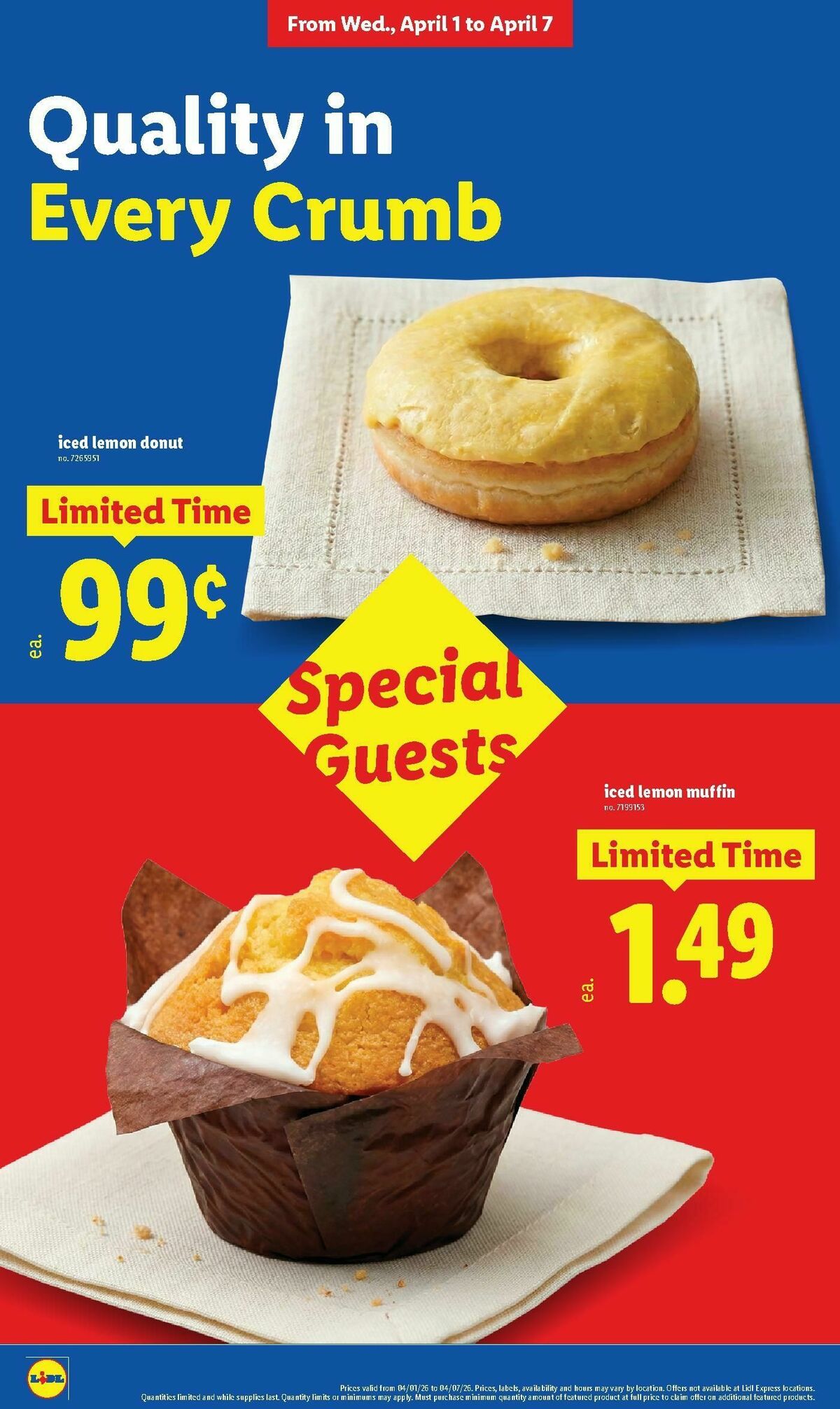 LIDL Weekly Ad from April 1