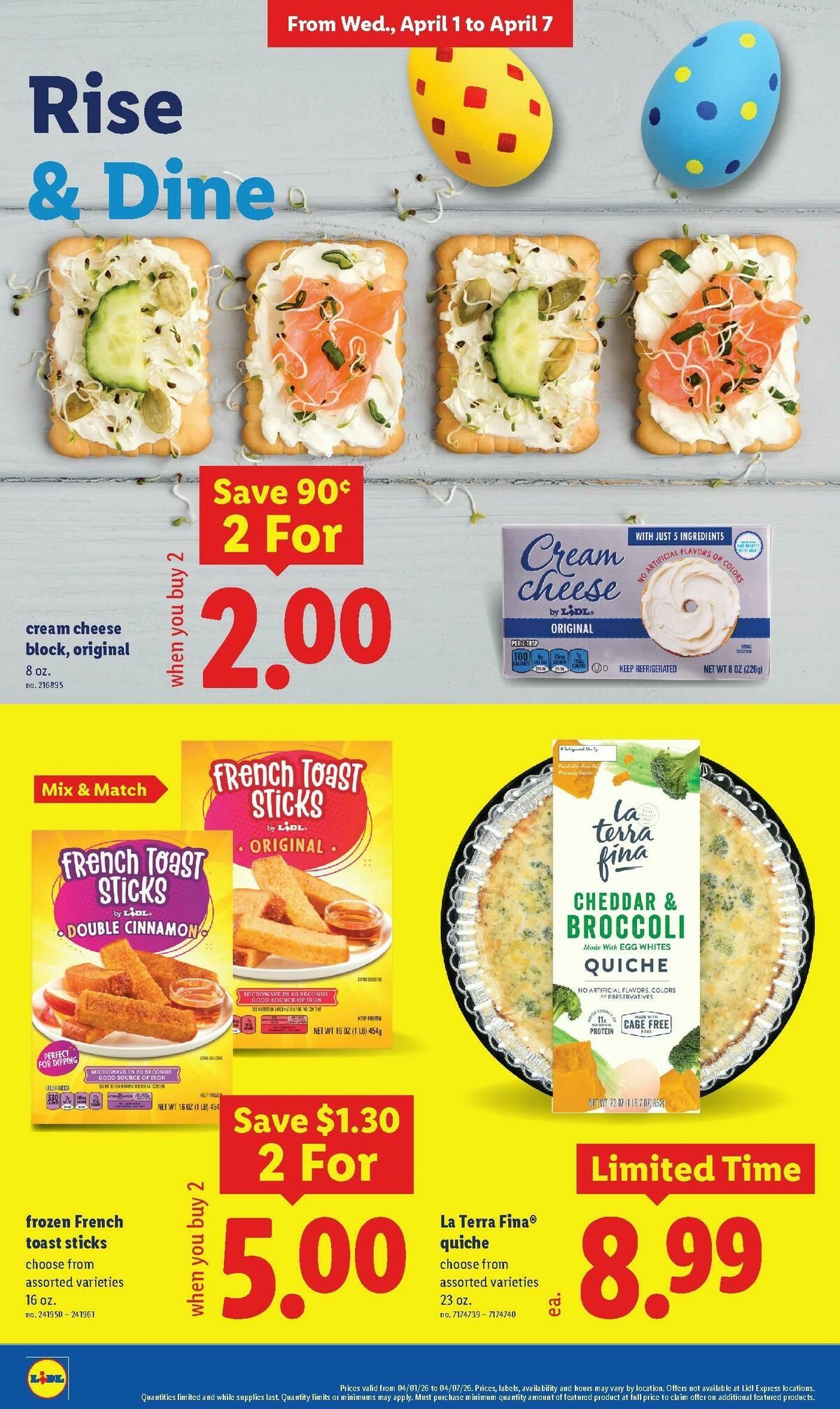 LIDL Weekly Ad from April 1