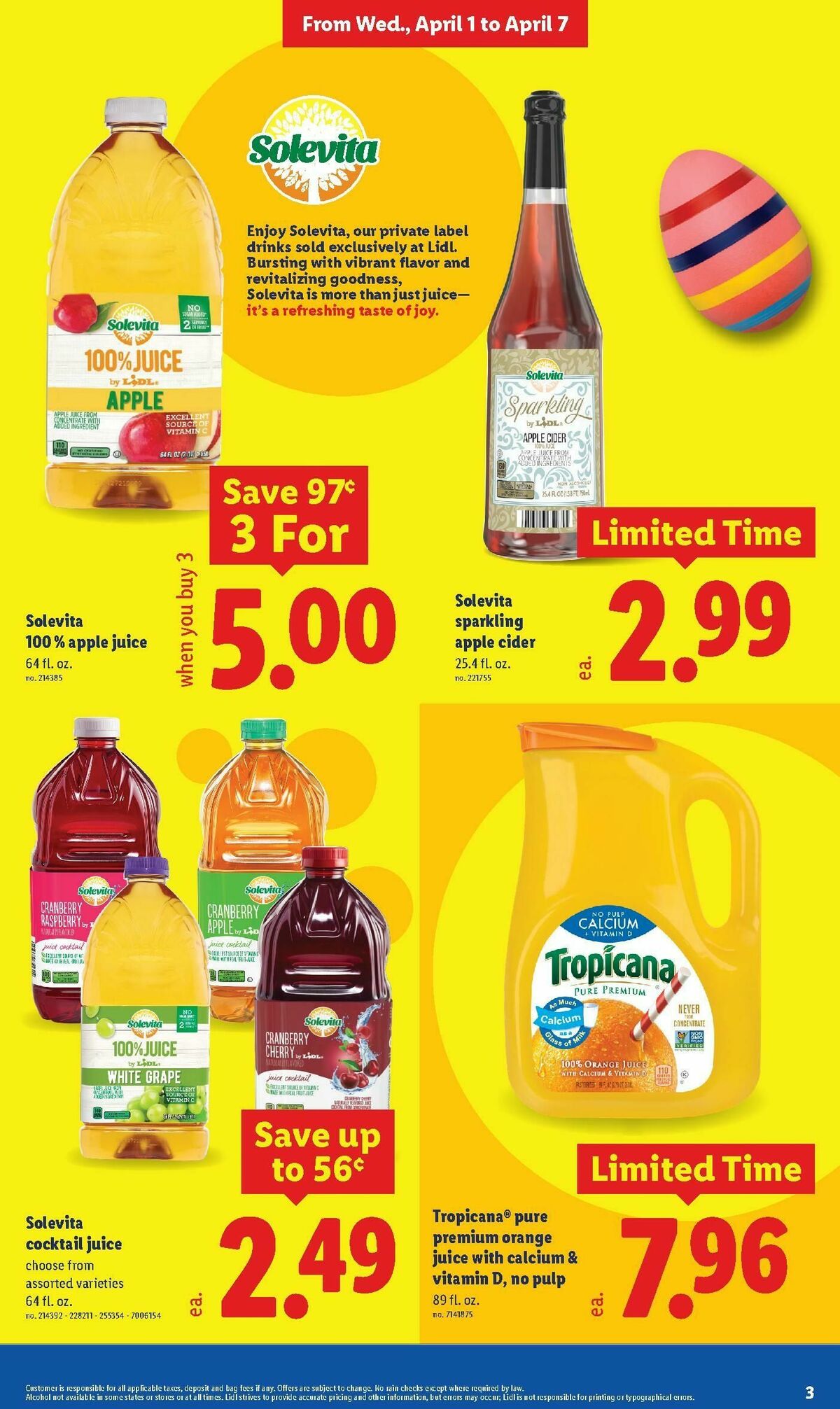 LIDL Weekly Ad from April 1