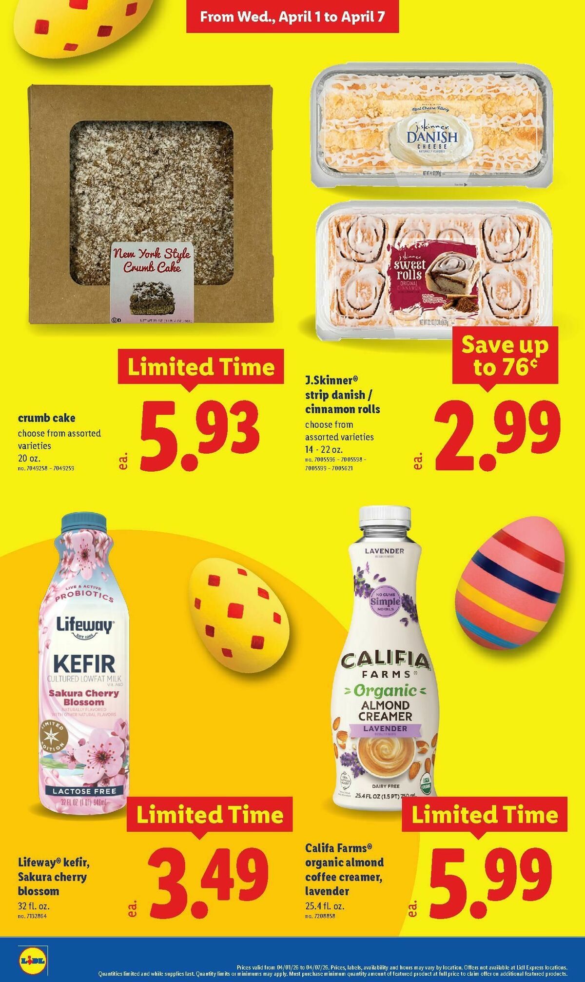 LIDL Weekly Ad from April 1