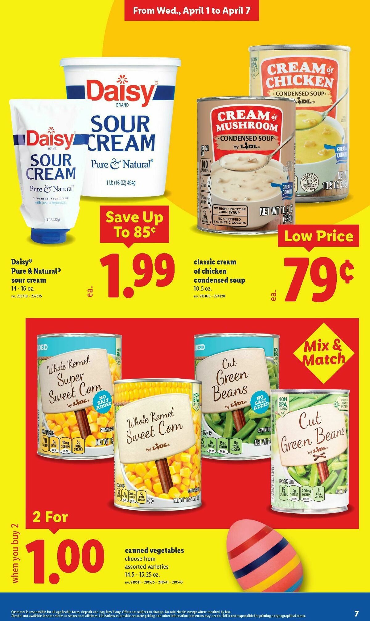 LIDL Weekly Ad from April 1