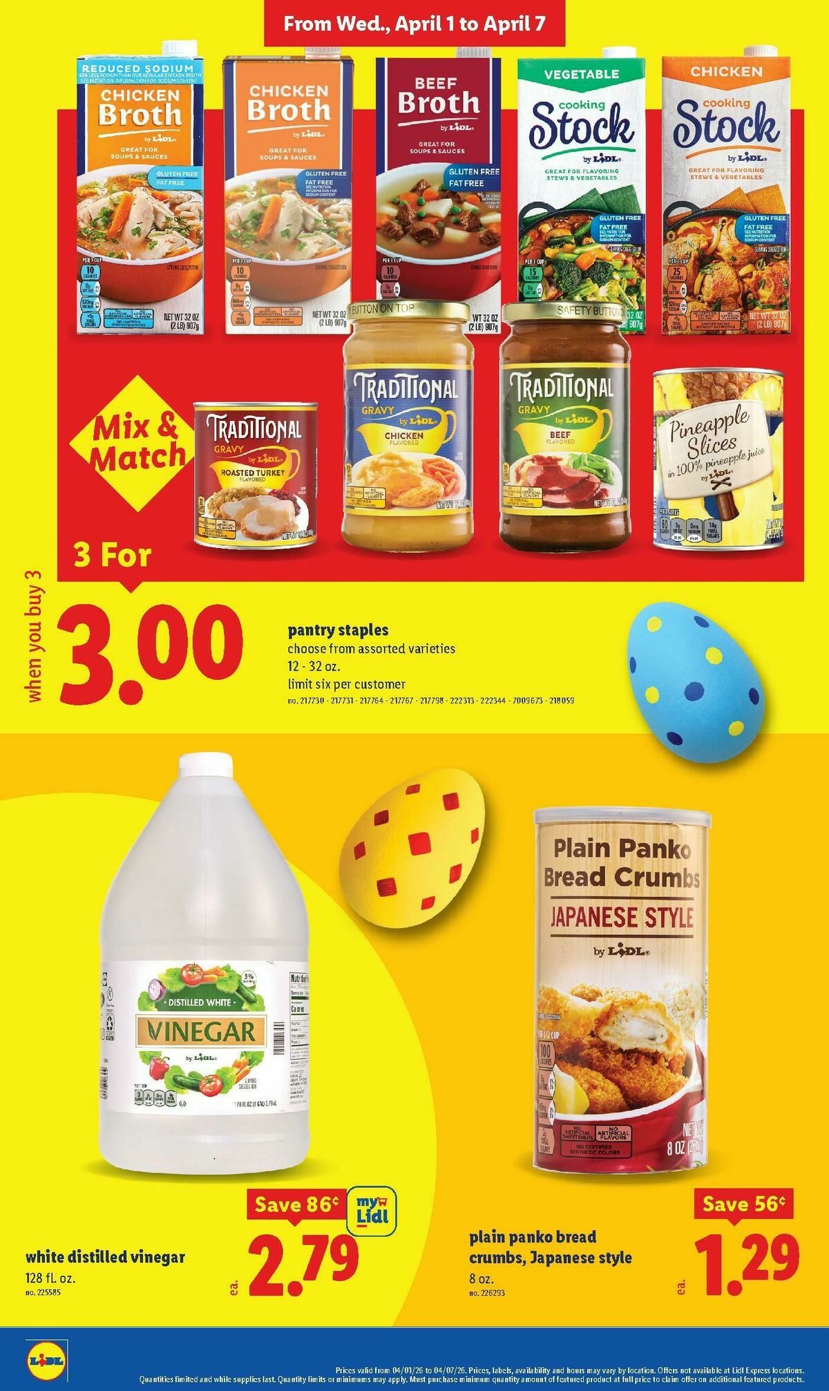 LIDL Weekly Ad from April 1