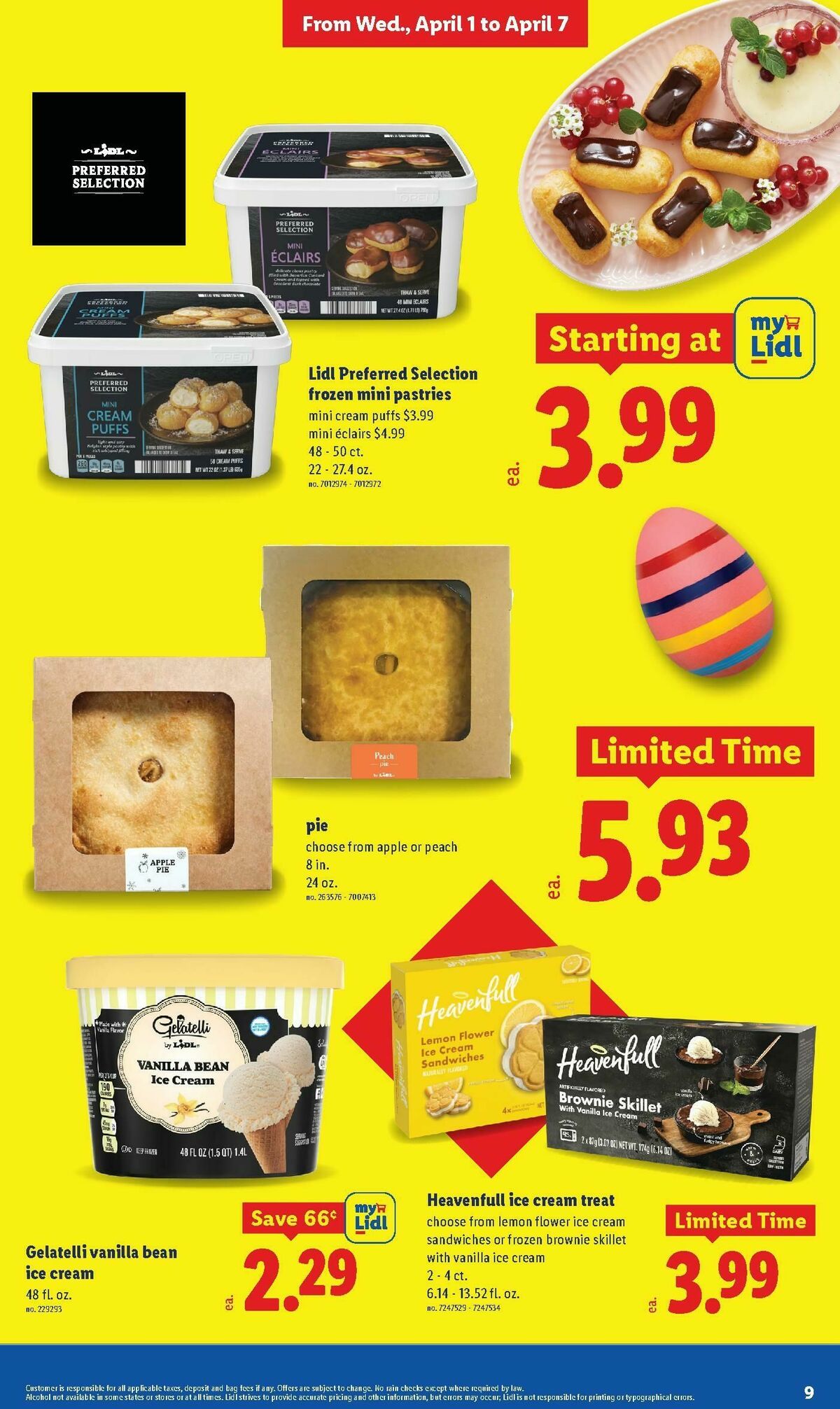 LIDL Weekly Ad from April 1