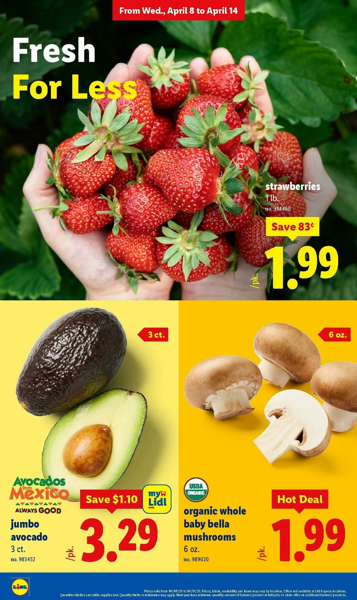 LIDL Weekly Ad from April 8