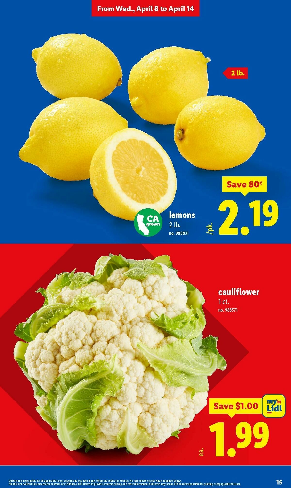 LIDL Weekly Ad from April 8
