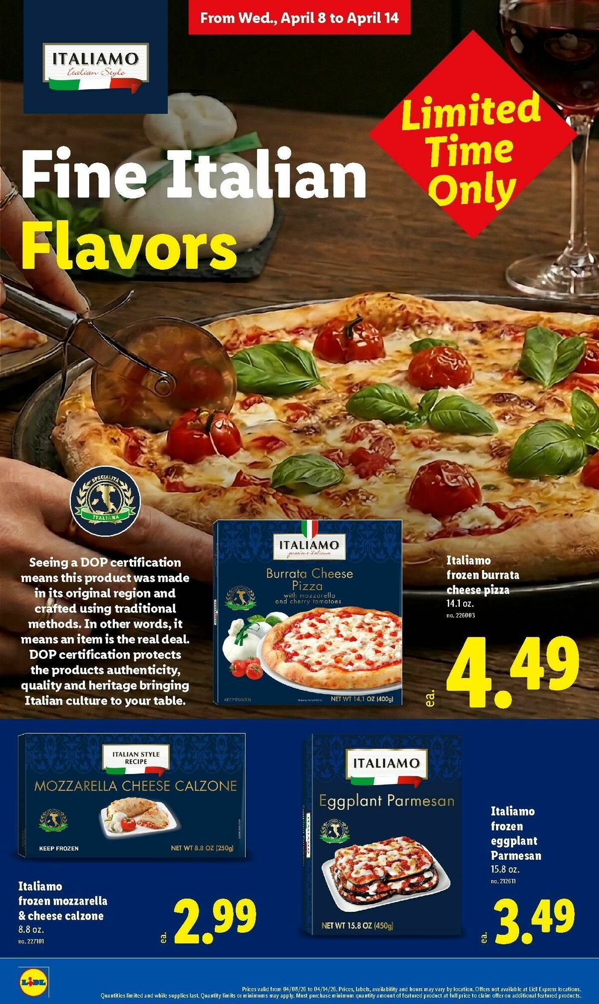 LIDL Weekly Ad from April 8