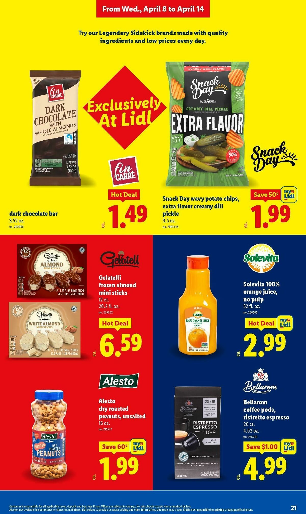 LIDL Weekly Ad from April 8