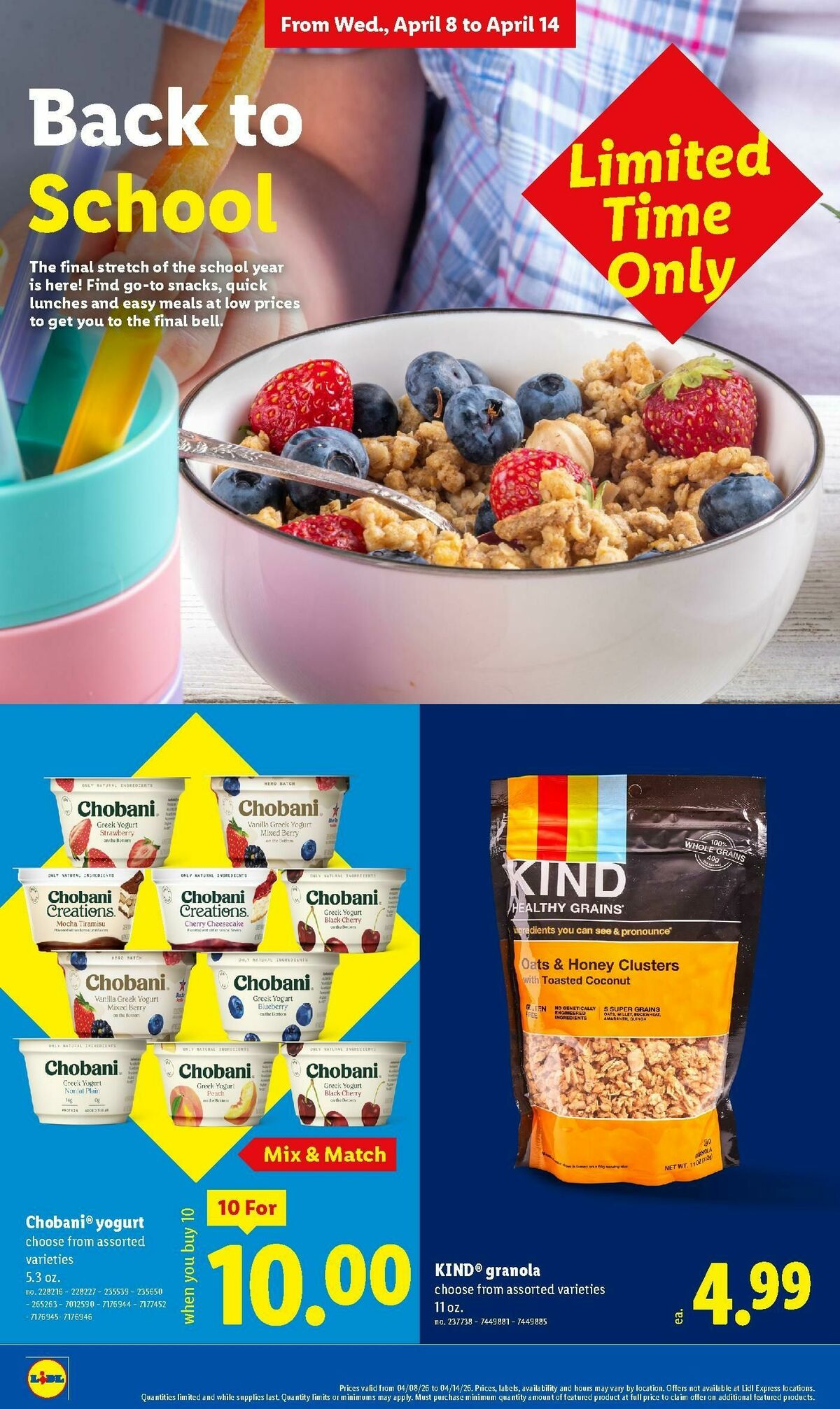 LIDL Weekly Ad from April 8