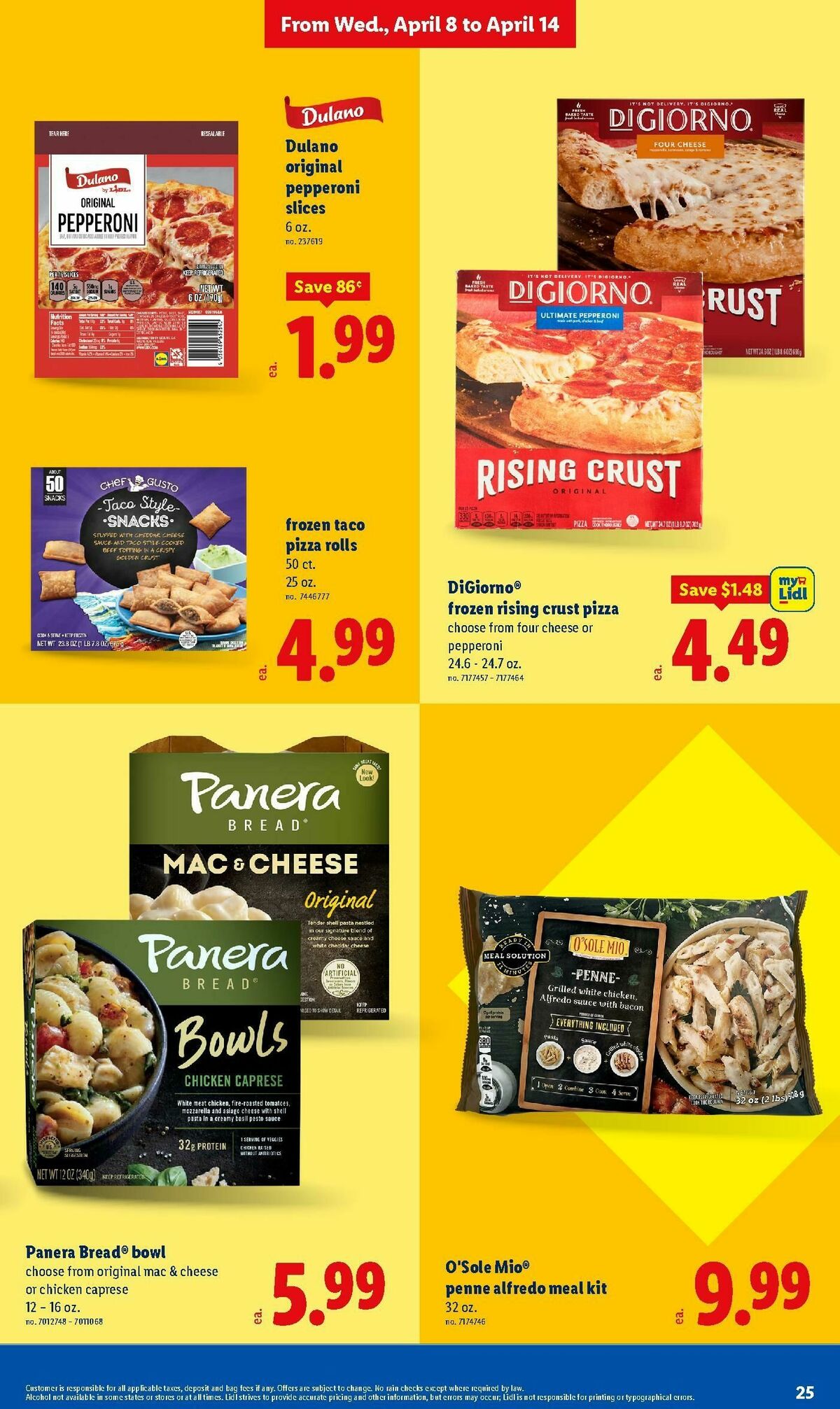 LIDL Weekly Ad from April 8