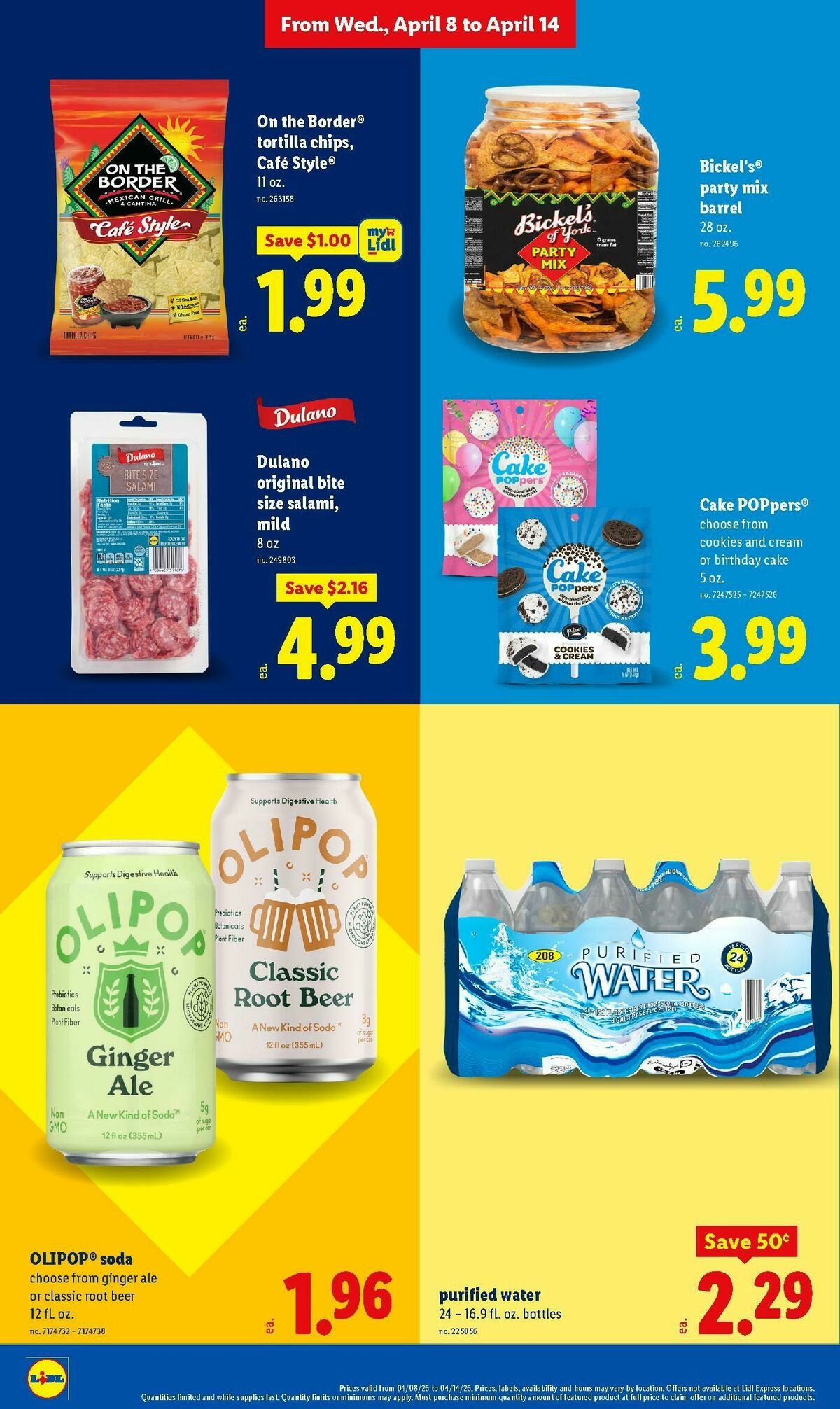 LIDL Weekly Ad from April 8