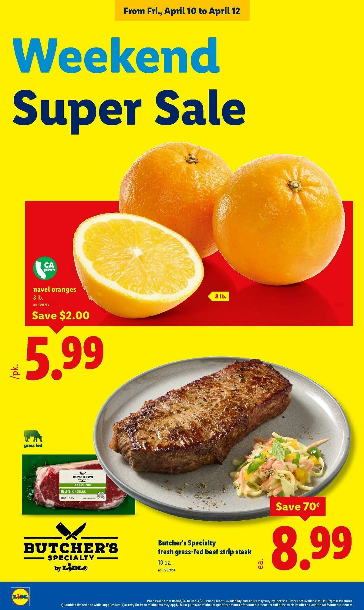 LIDL Weekly Ad from April 8