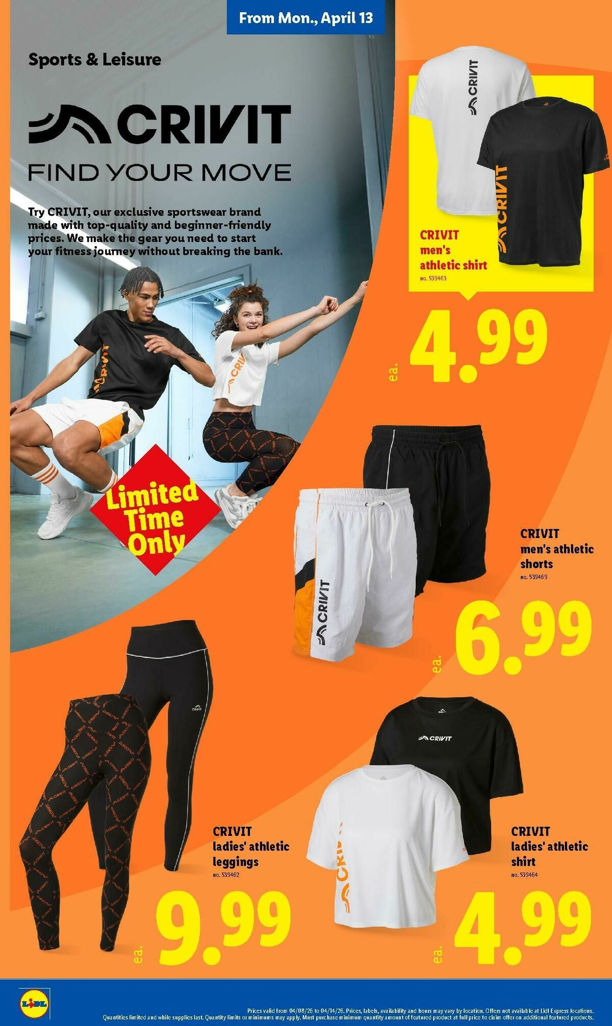 LIDL Weekly Ad from April 8