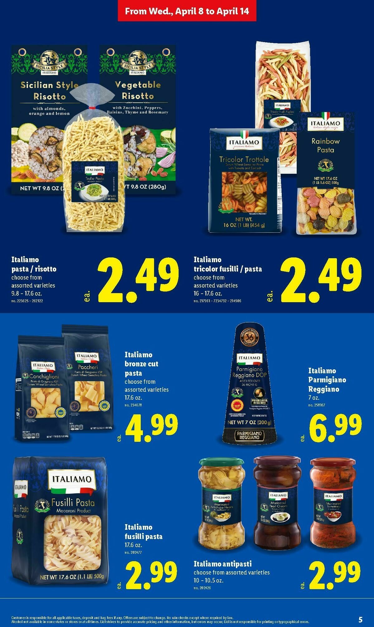 LIDL Weekly Ad from April 8
