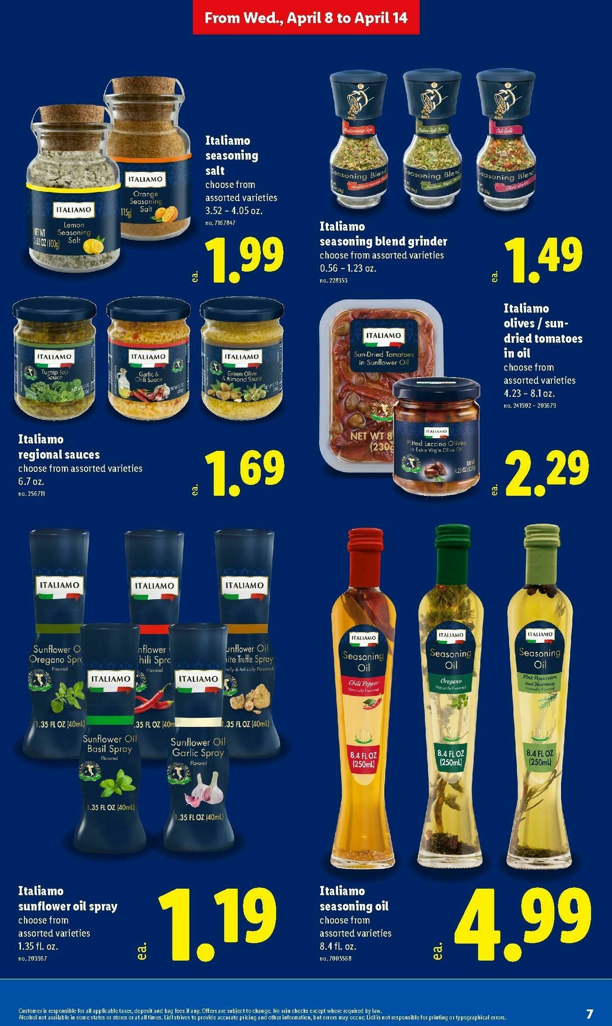 LIDL Weekly Ad from April 8