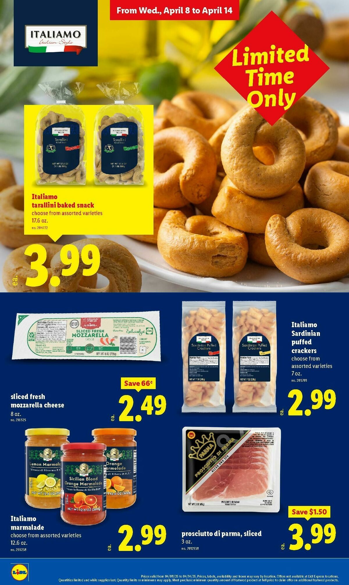 LIDL Weekly Ad from April 8