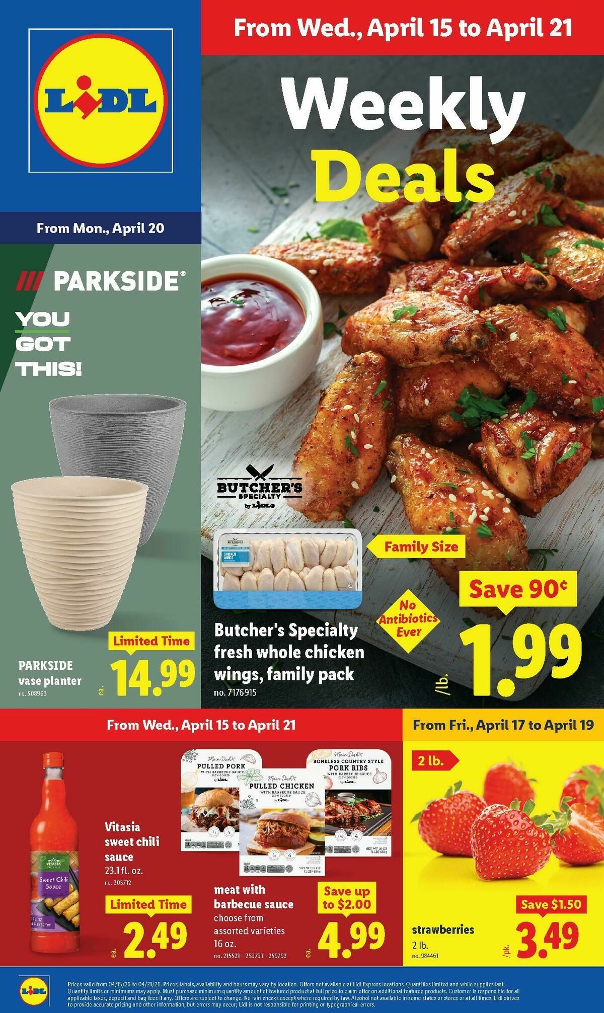 LIDL Weekly Ad from April 15