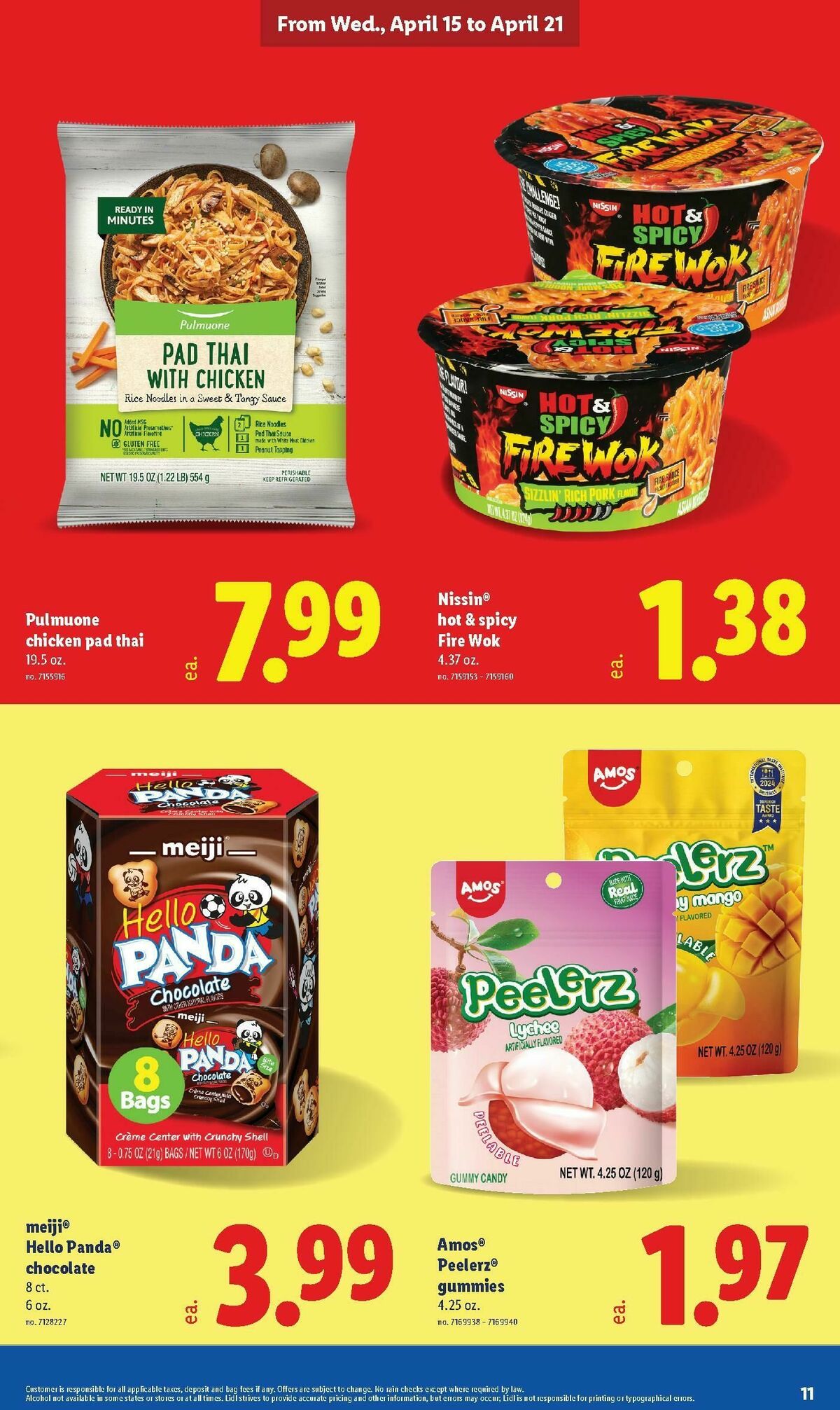 LIDL Weekly Ad from April 15